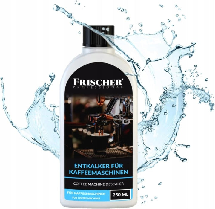 5IN1 ESPRESSO MACHINE CLEANING KIT TABLET DESCALER LIQUID FRISCHER Packaging status original