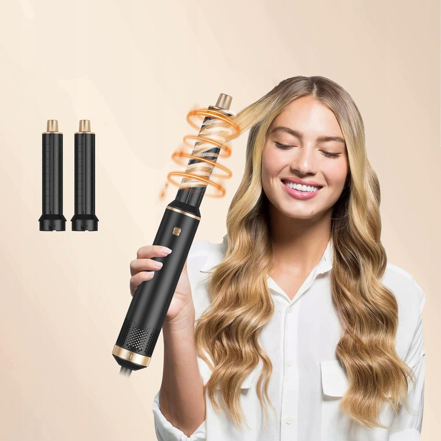 5IN1 HAIR DRYER WITH CURLER AND STRAIGHTENER NEGATIVE ION TECHNOLOGY Packaging status original