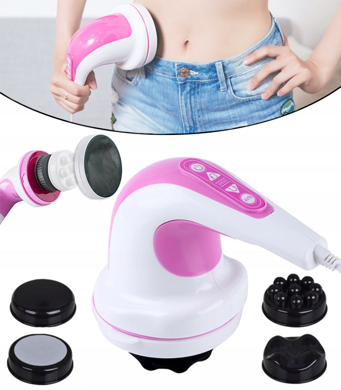 5IN1 SLIMMING BODY MASSAGER FIRMING ANTI-CELLULITE 4 OVERLAYS
