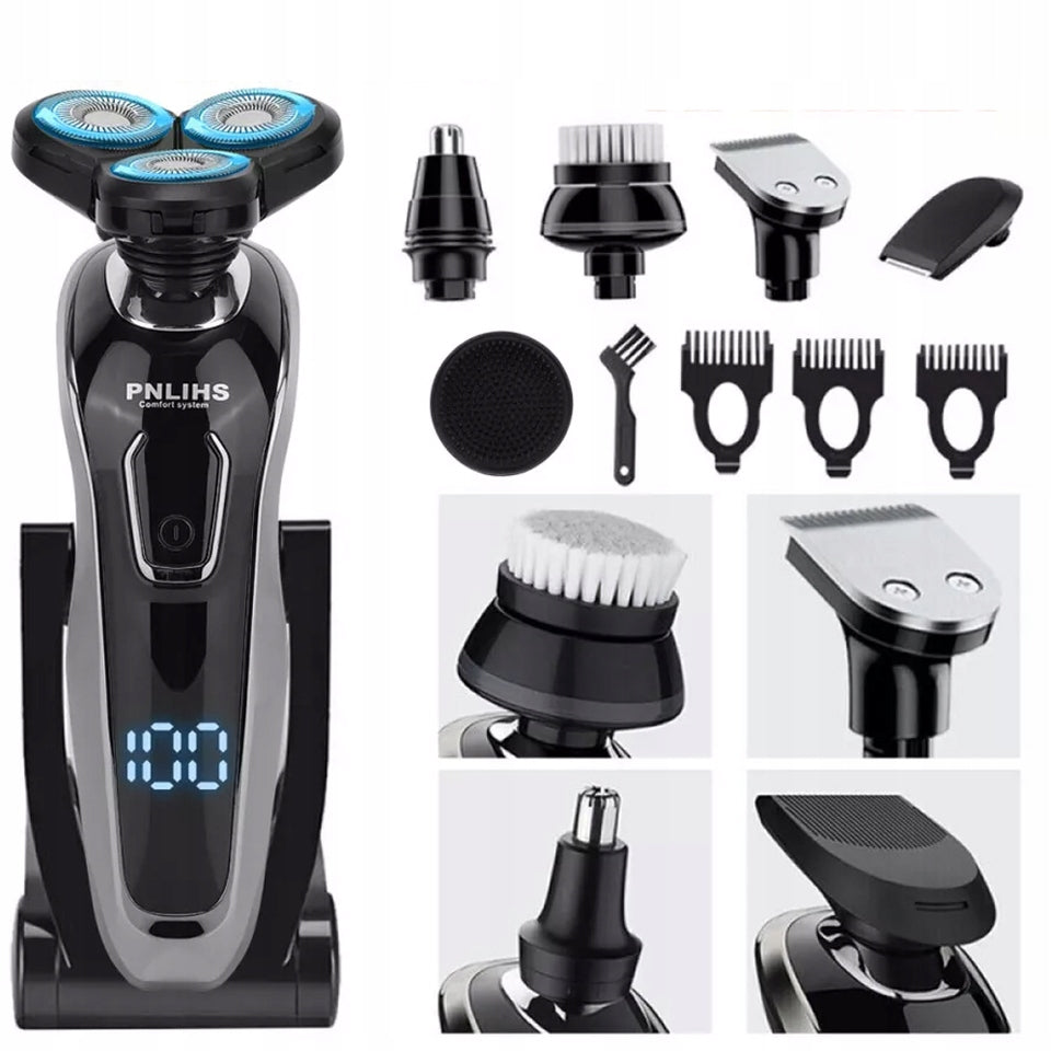 5IN1 WIRELESS MEN'S FACIAL SHAVING SHAVER