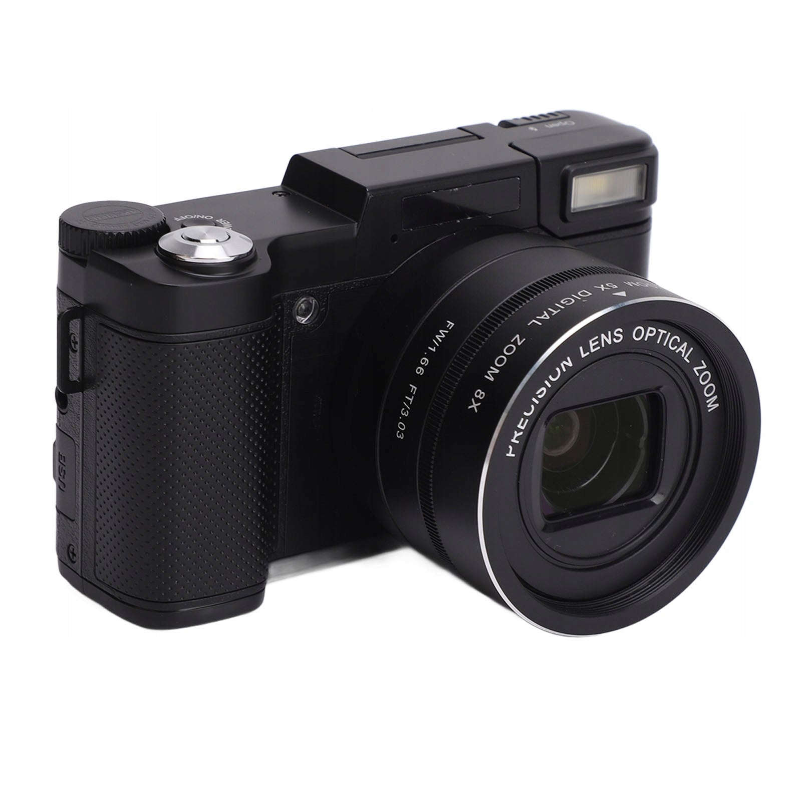 5K 48MP Digital Camera 3 Inch 5X 8X Zoom Flip Screen Prevent 1N
