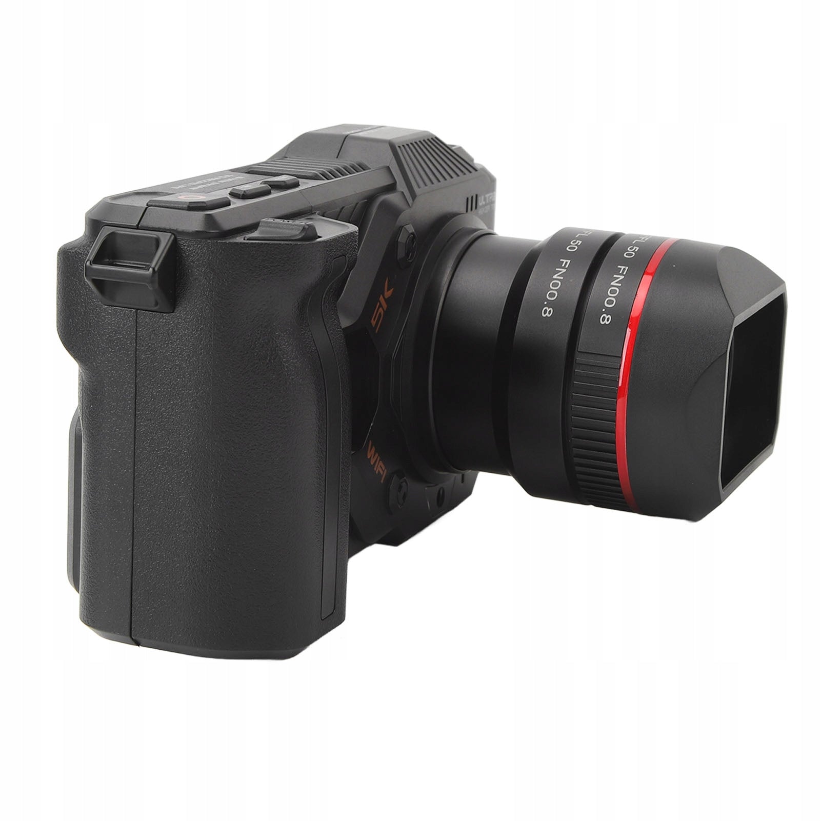 5K 50MP Wifi Digital Camera for Vlogging with 4 Inch 0A Screen Brand no brand