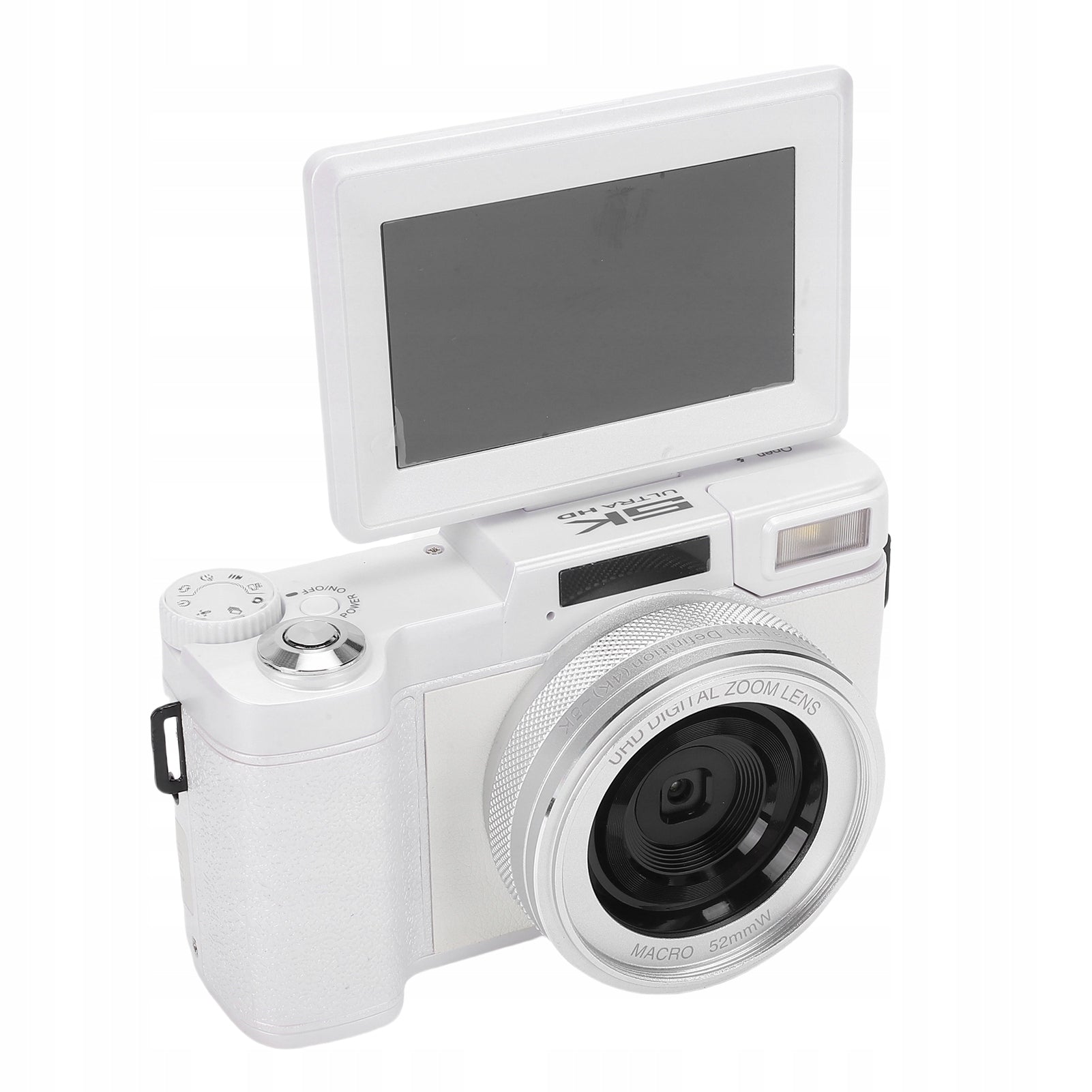 5K 64MP Digital Camera 18x Zoom 3 Inch YP Wi-Fi Flip Screen Model 3202WXFU