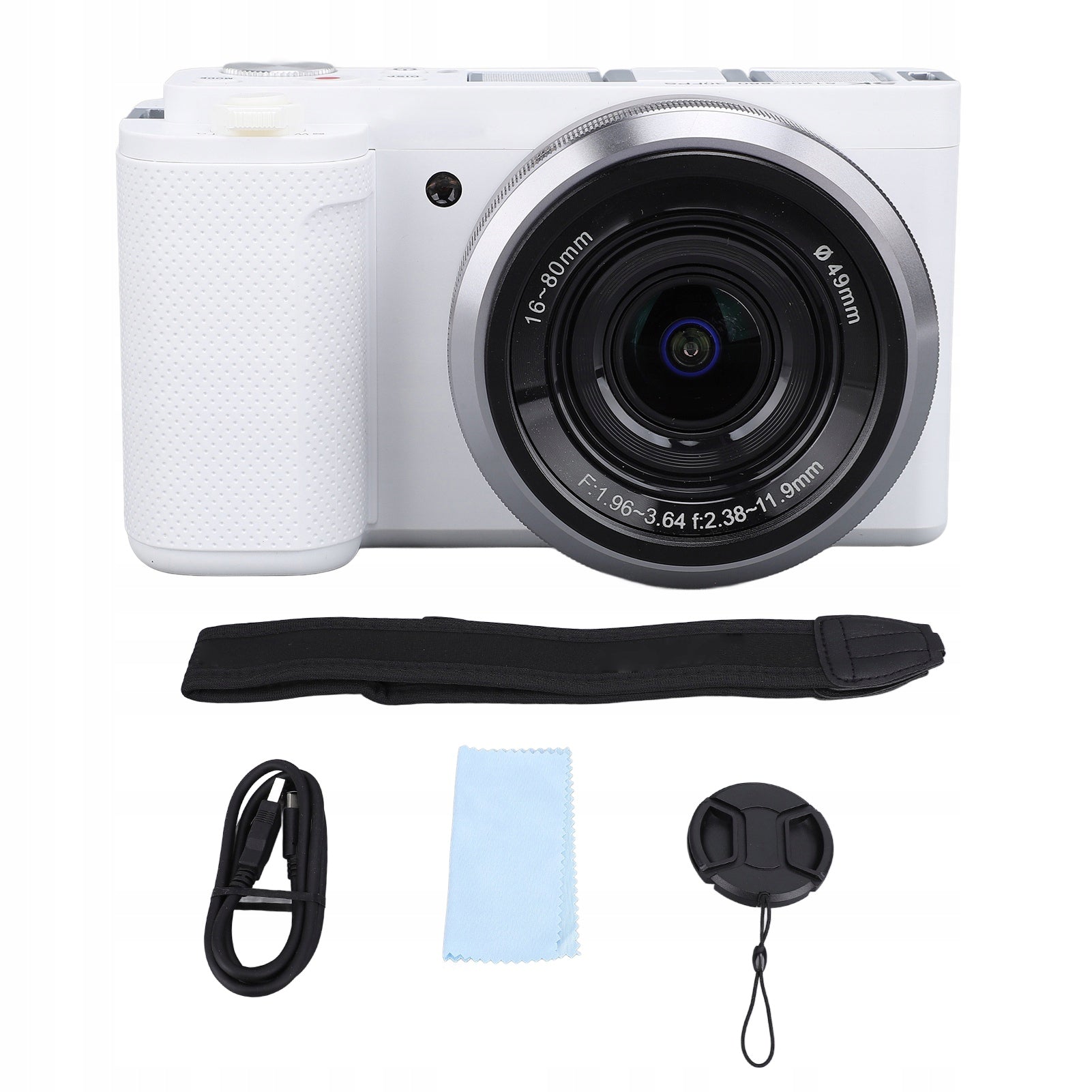 5K 64MP Mirrorless High Definition Camera 3.2 Inch Flip Touch DP Model 7457QBHH