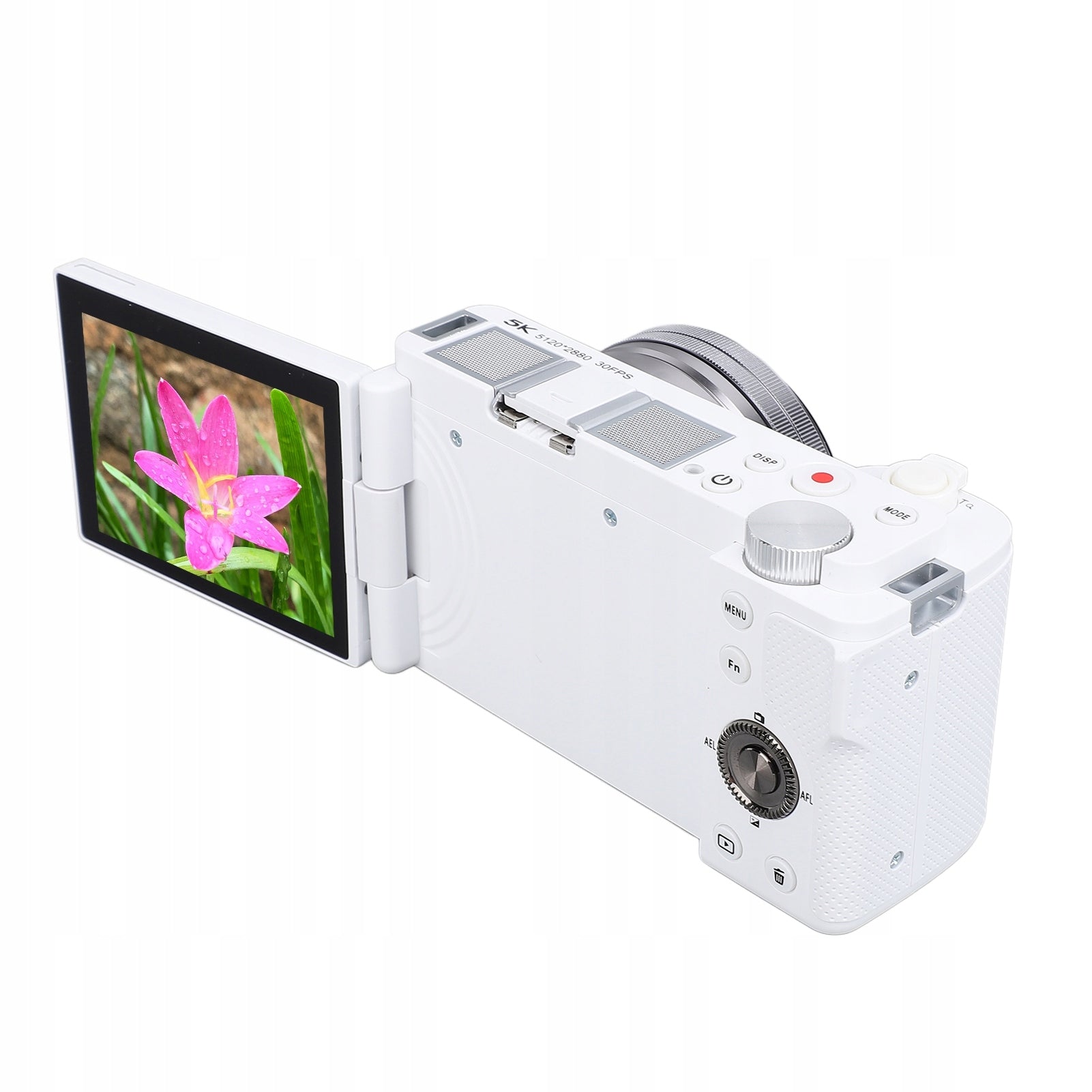 5K 64MP Mirrorless High Definition Camera 3.2 Inch Flip Touch DP