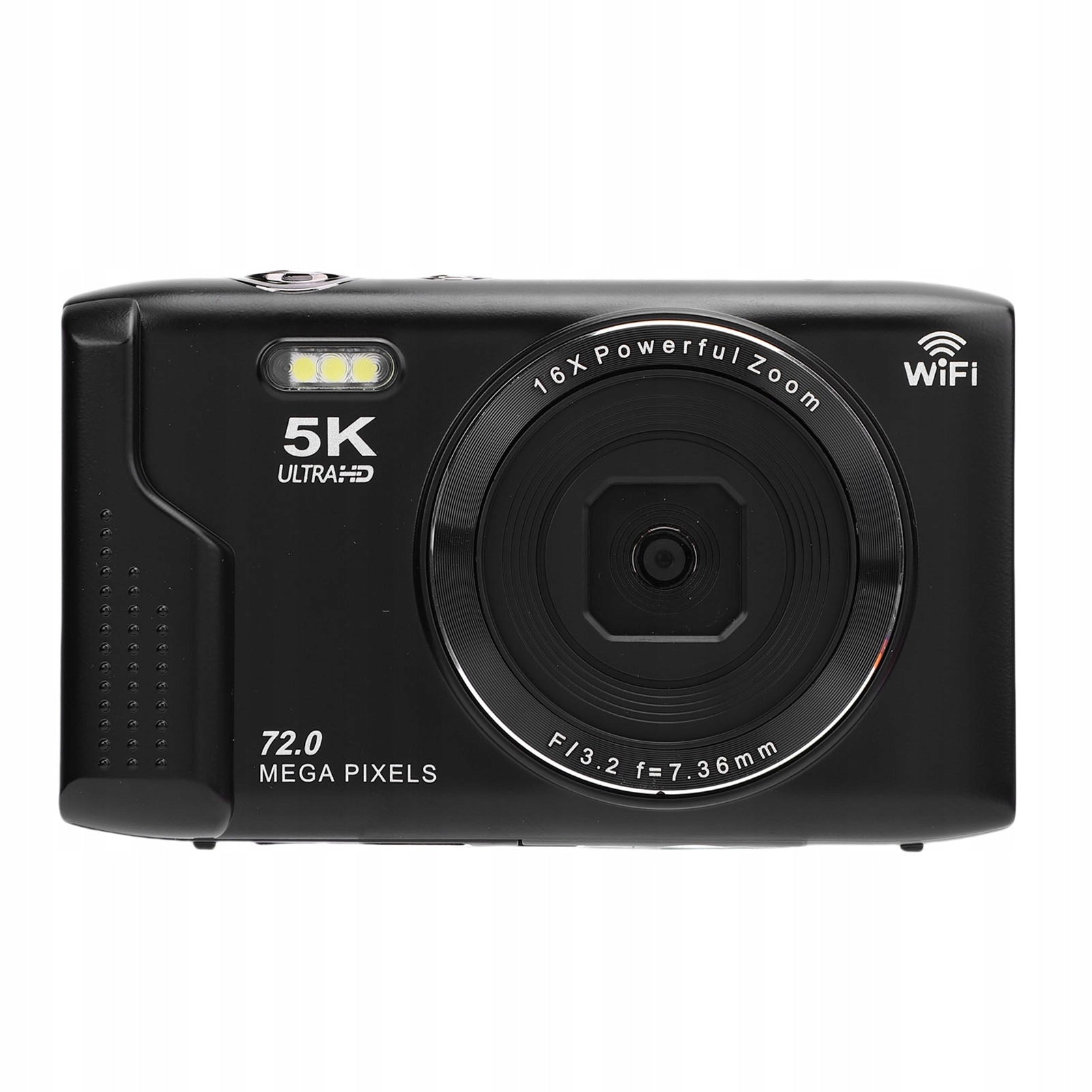 5K 72MP 2,8 Inch Ultra HD Digital Camera Screen 16x Digital Zoom AK Brand no brand
