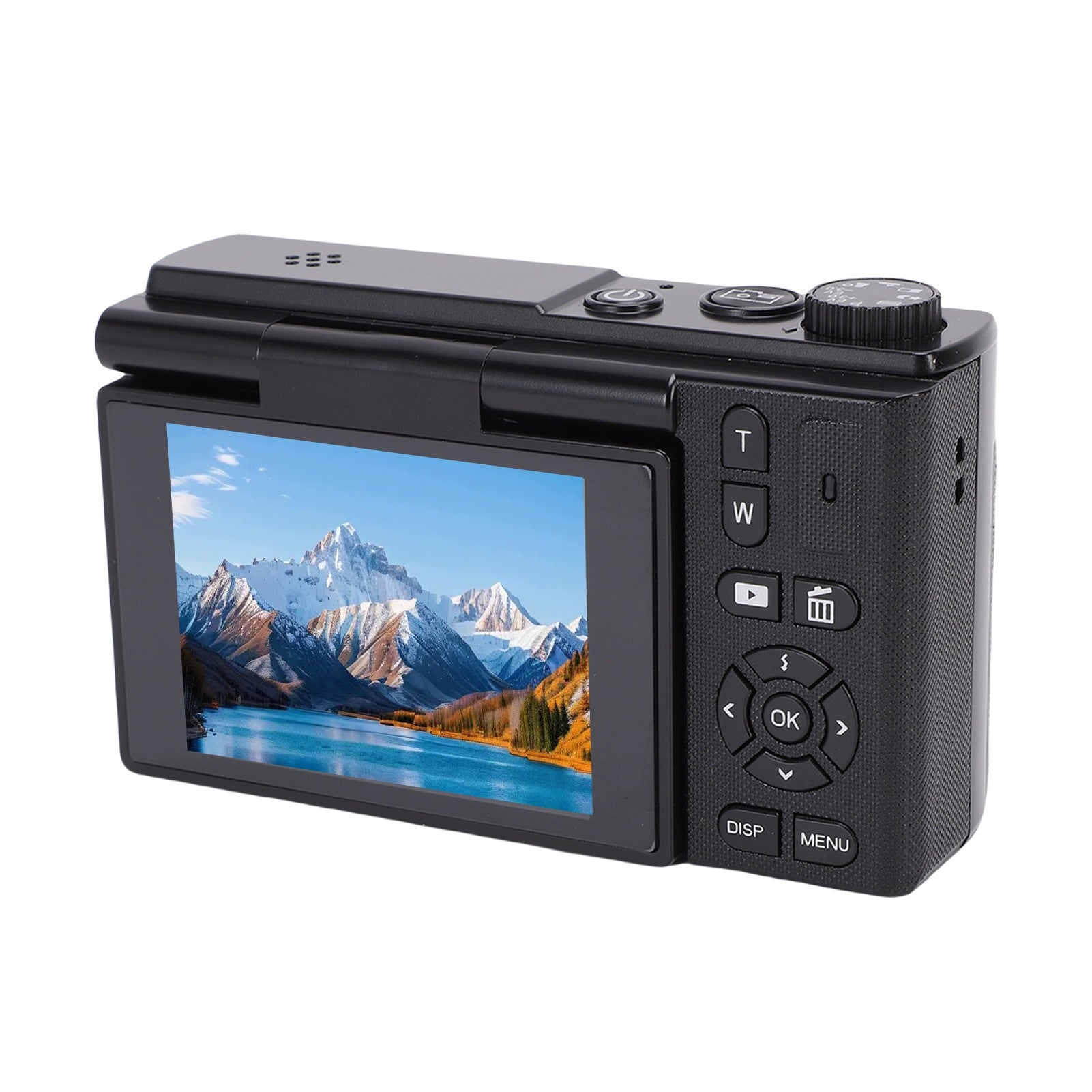 5K 75 MP digital camera with 18x zoom and autofocus for vlogs with 2C Model 8738KPIB