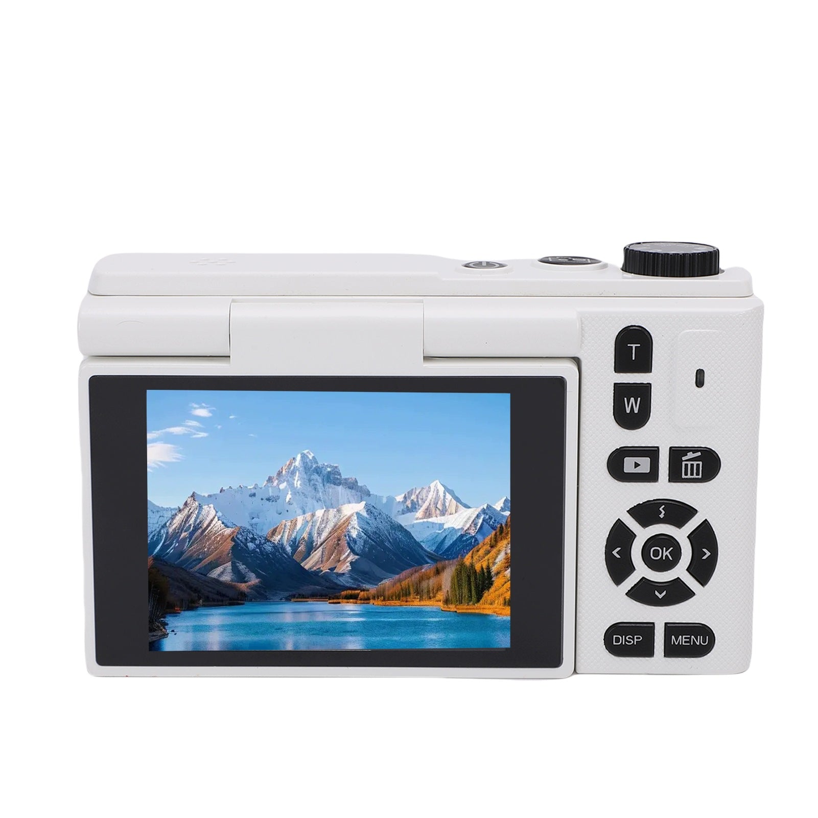 5K 75 MP digital camera with 18x zoom and autofocus for vlogs with M5