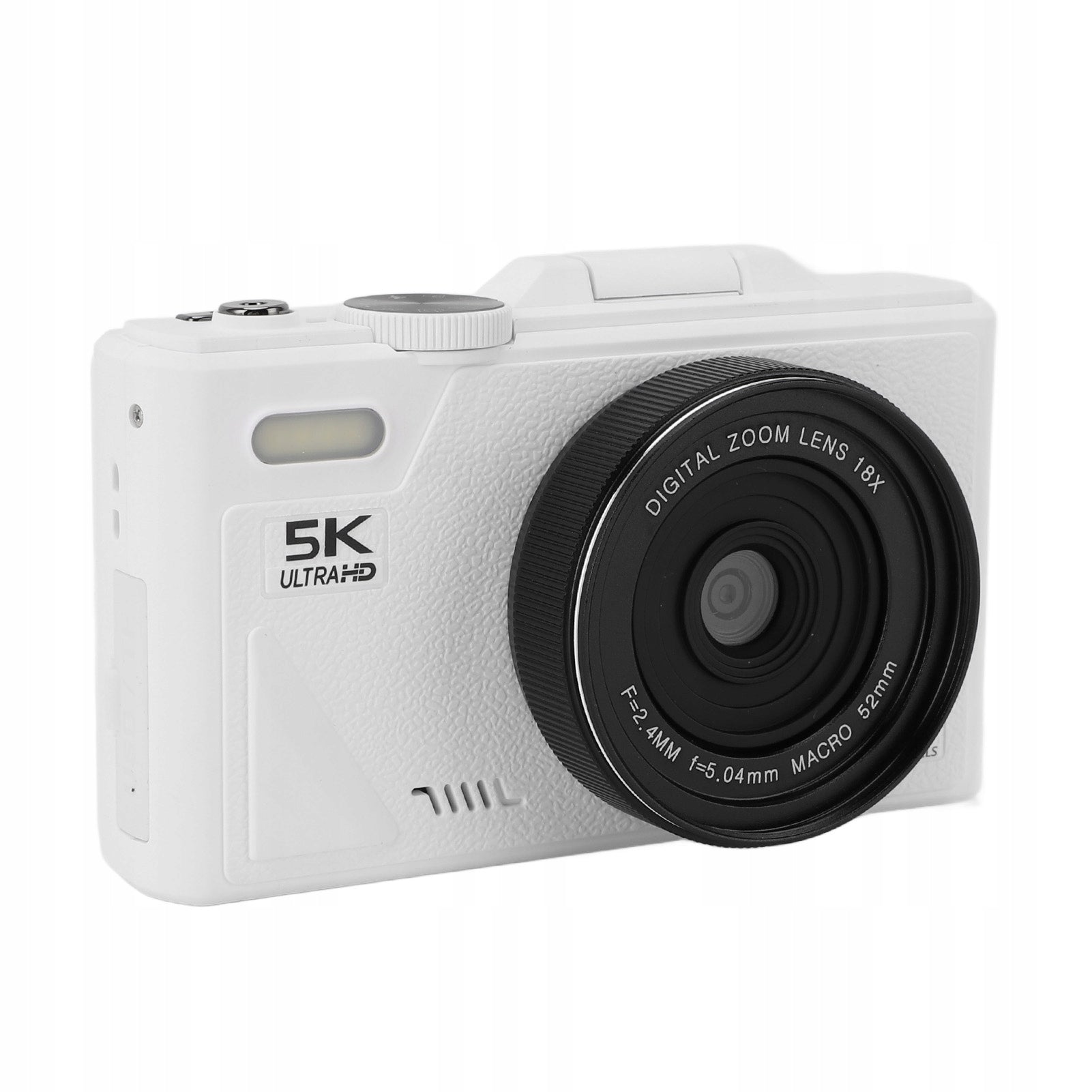 5K 75MP HD Digital Camera 18x Digital Zoom Focus Retro A1 Model 0193SAHA