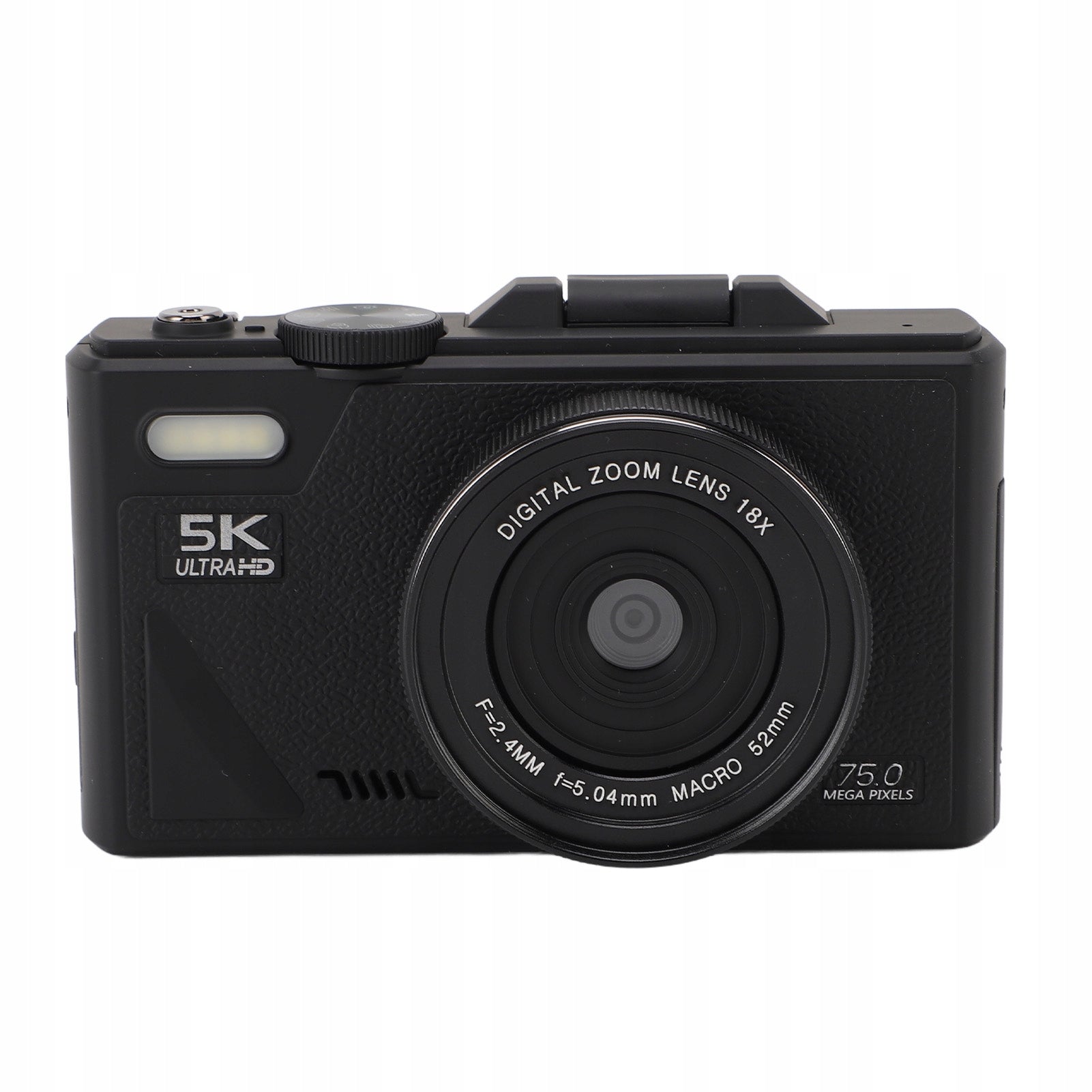 5K 75MP HD Digital Camera 18x Digital Zoom Focus Retro O3 Brand no brand