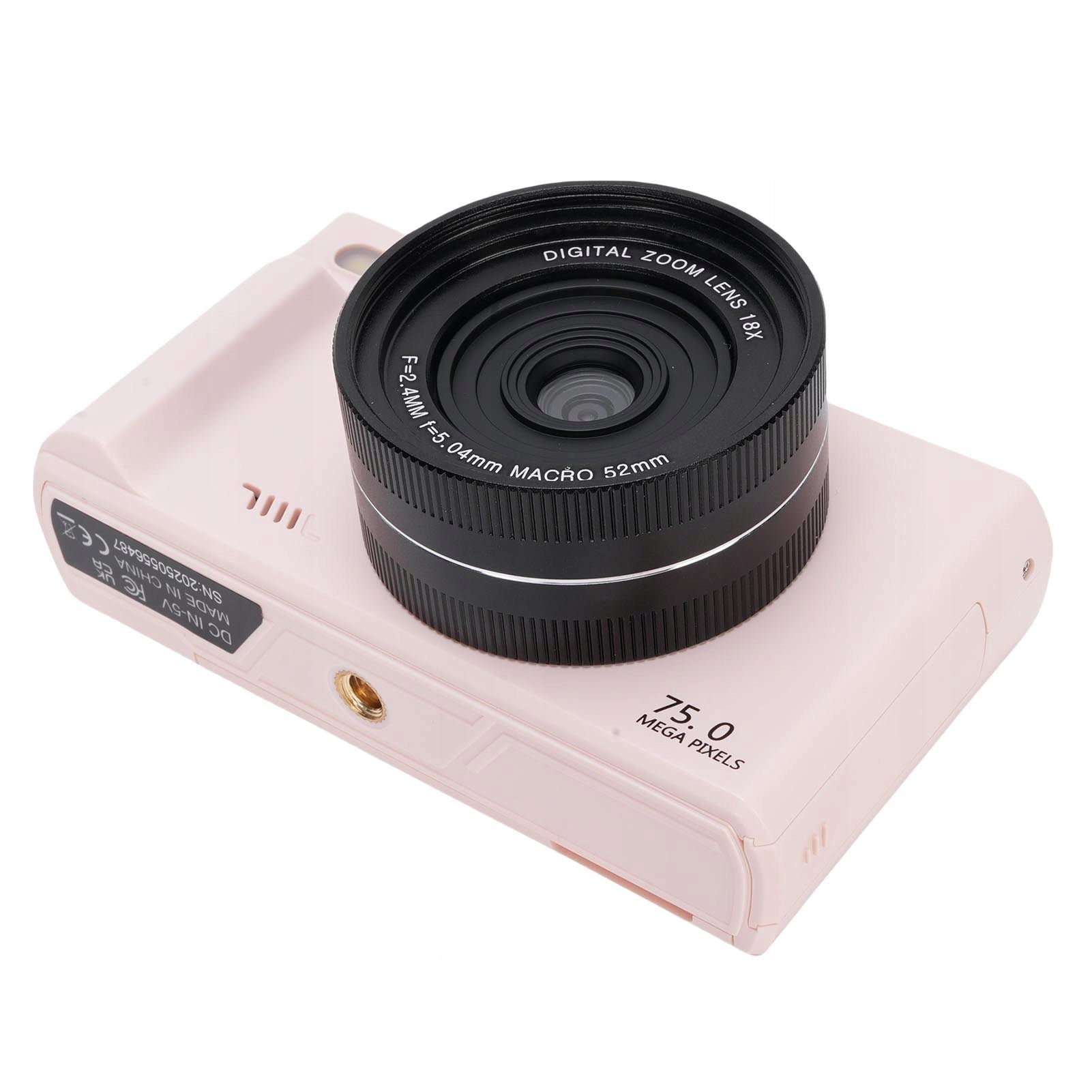 5K 75MP WiFi Vlog Camera with 18x Digital Zoom 3,0 inch RN Brand no brand