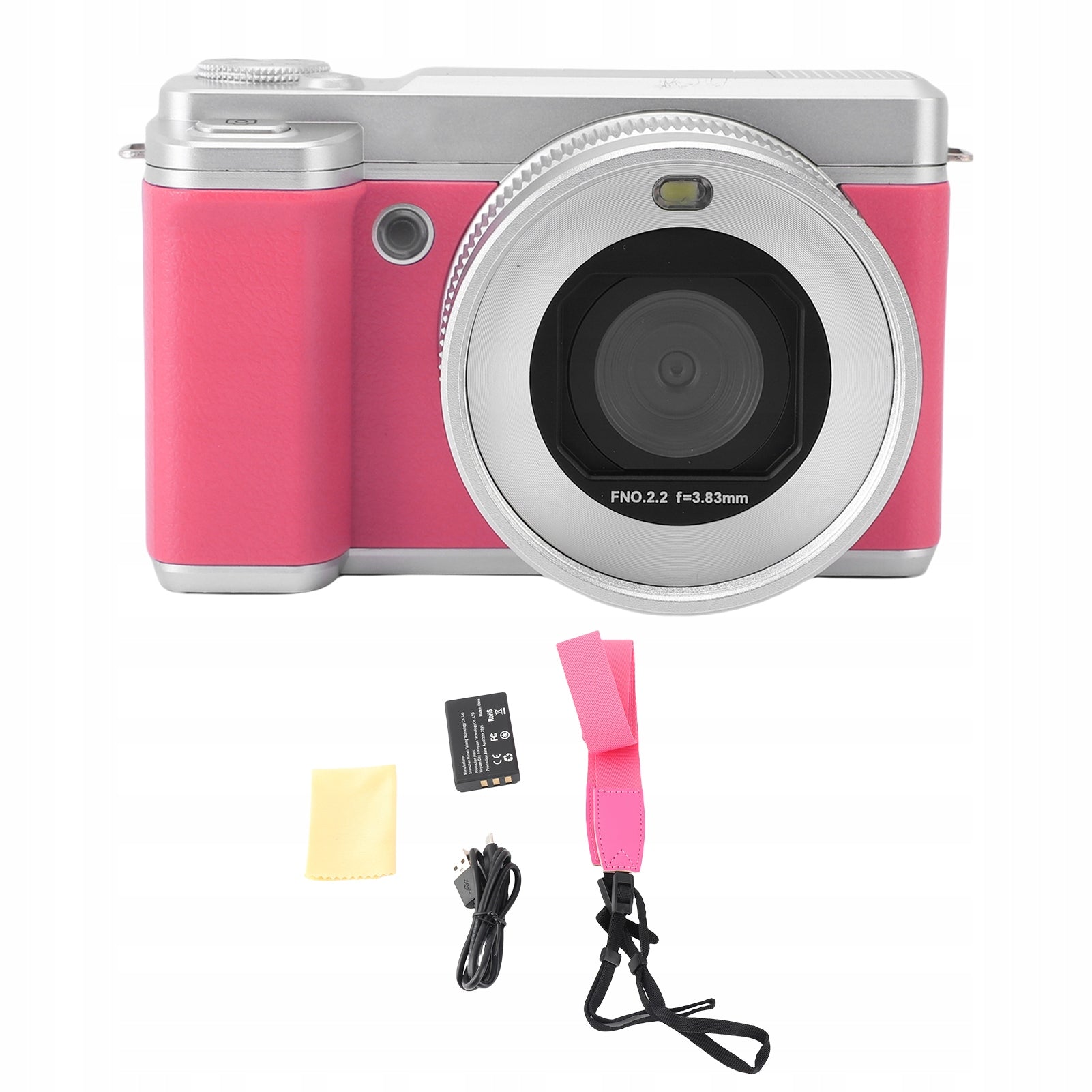 5K 80MP HD Digital Camera Dual Lens Screen 18x Digital Zoom WP