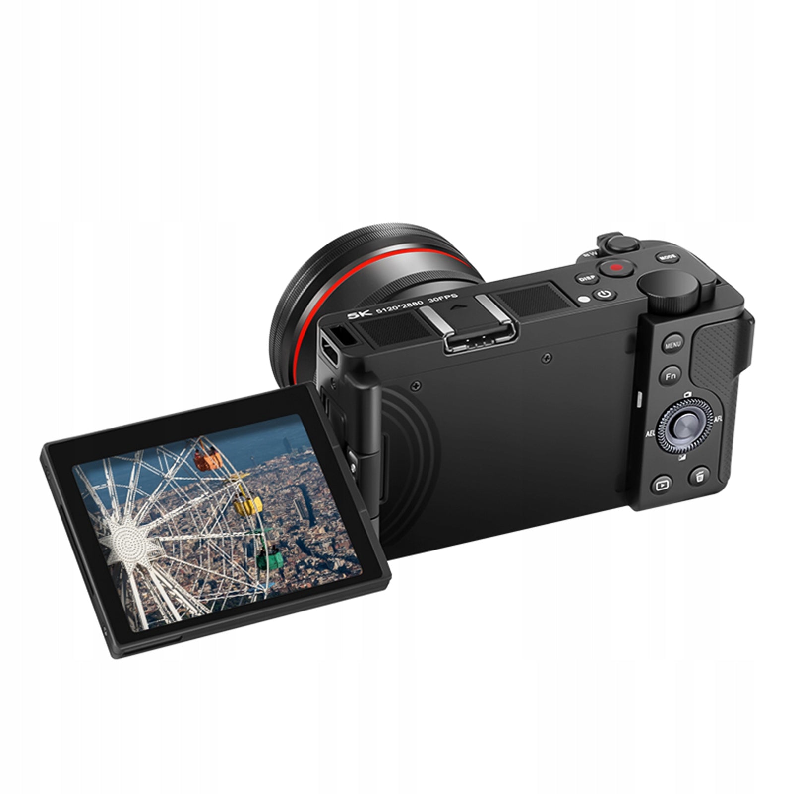 5K Digital Camera Digital Video Camera 64MP WiFi Camera 3,2 Inch ZY Resolution 1 Mpx