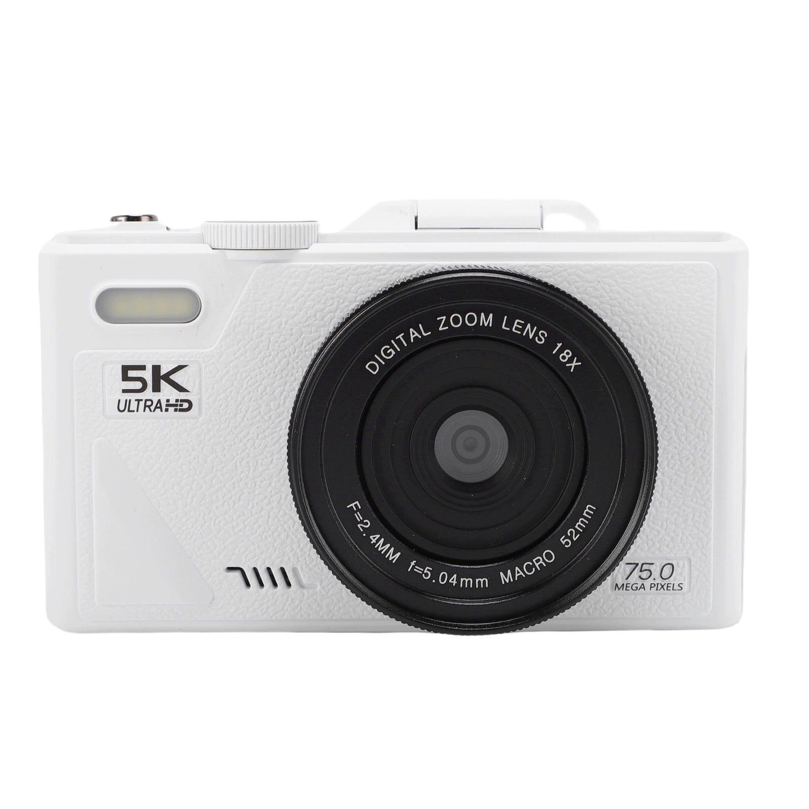 5K Digital Camera For Photography Anti Shake WiFi 75MP Camera Vlog DA Brand no brand