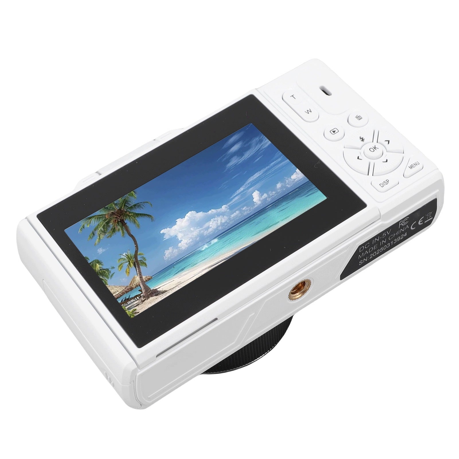 5K Digital Camera For Photography Anti Shake WiFi 75MP Camera Vlog DA Model 8322VSLI