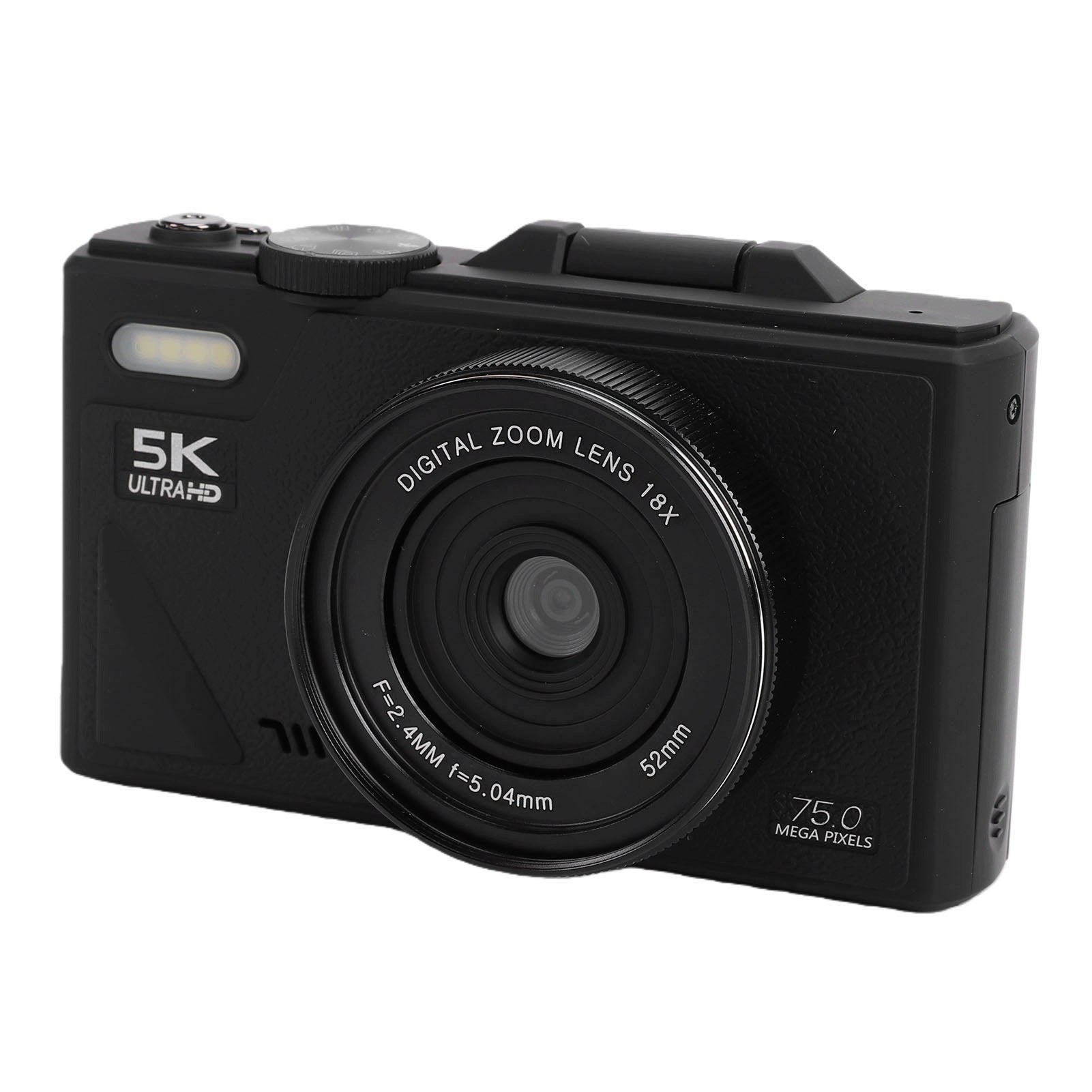 5K Digital Camera for Photography 75 MP WiFi Shoes Camera with 3 Inch CD Brand no brand