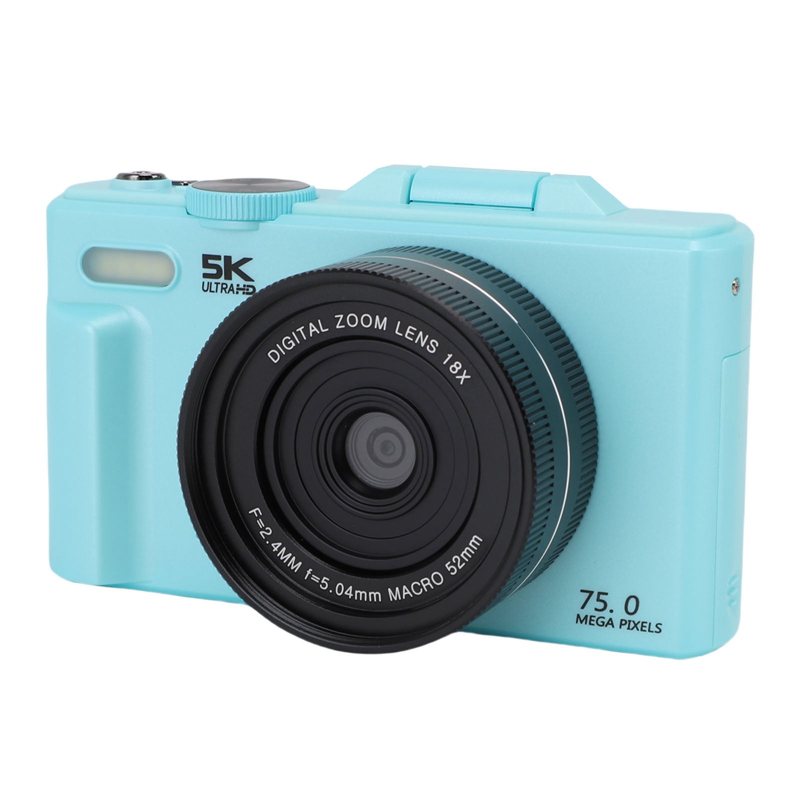 5K Digital Camera for Photography 75MP HD Autofocus 18x Digital Zoom KO Model 9453XXLH