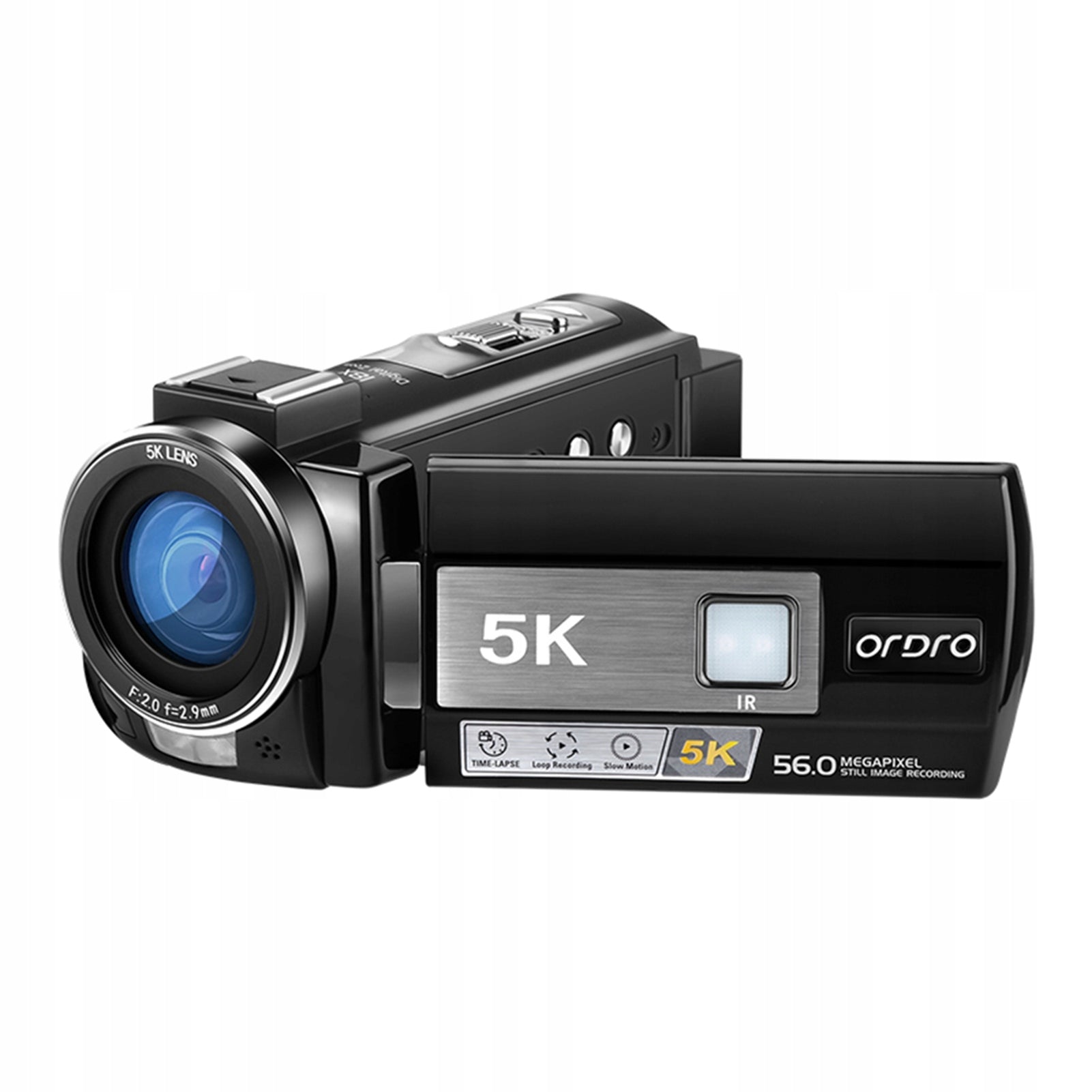 5K Digital Video Camera 56MP 3.0in IPS Screen 18x Digital Zoom X0