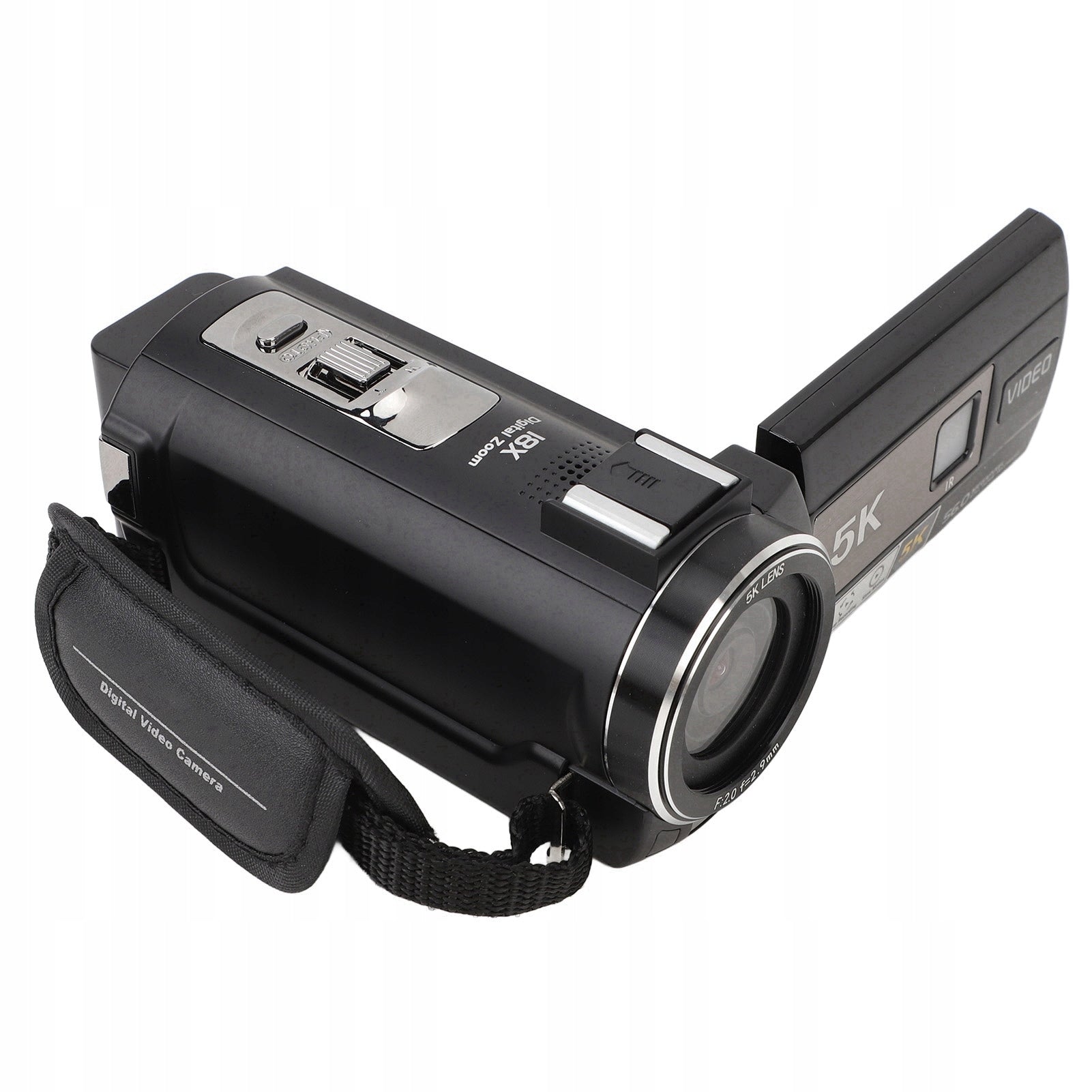 5K Video Camera, 5K Wi-Fi Camera 3 Inch IPS Touch Screen for Recording