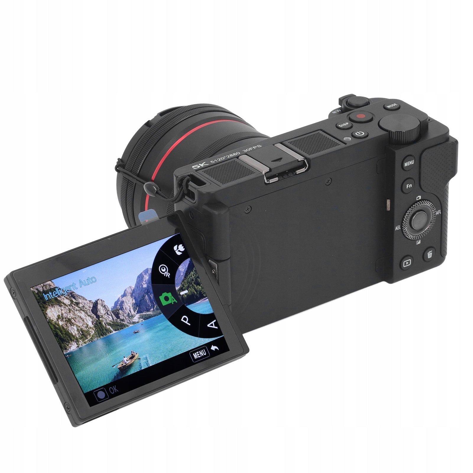 5K digital camera 64MP wireless 12x optical zoom autofocus WDR 3L