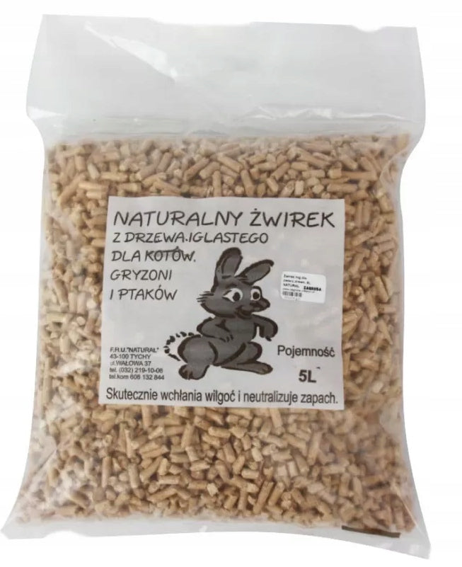 5L NATURAL WOOD LITTER
