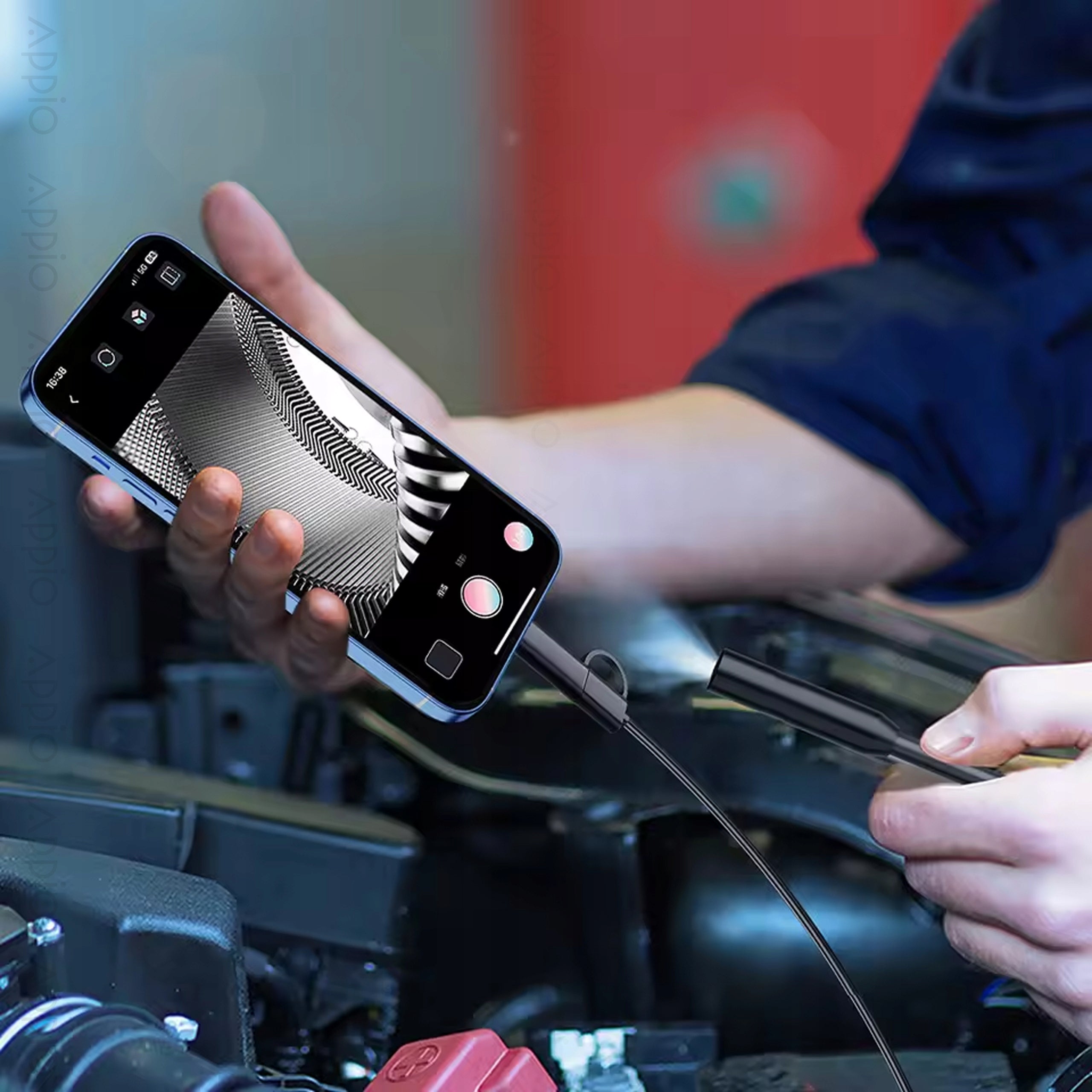 5M 3in1 Inspection Endoscope Camera for PC Android Phone Full HD Brand Appio