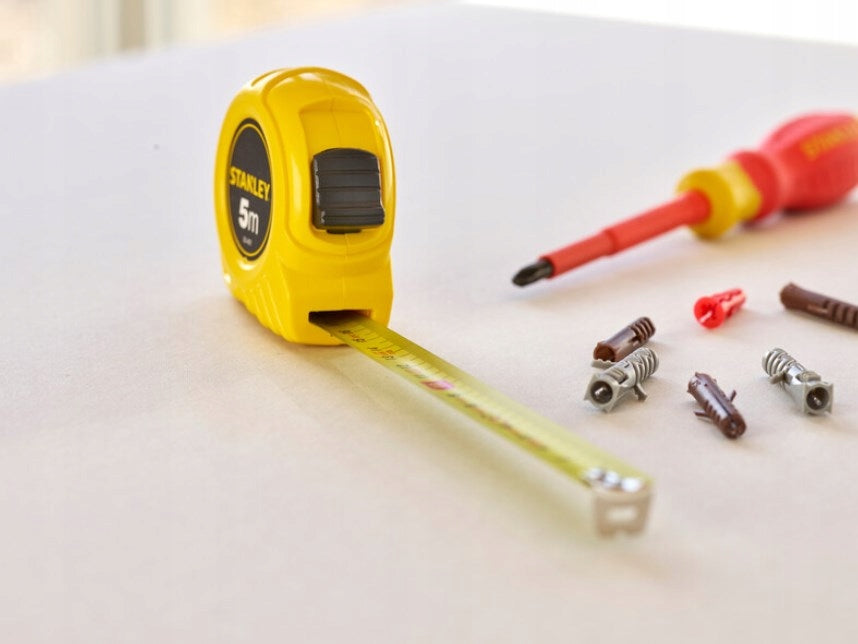 5M STANLEY ROLLING MEASURE, solid Batteries included no
