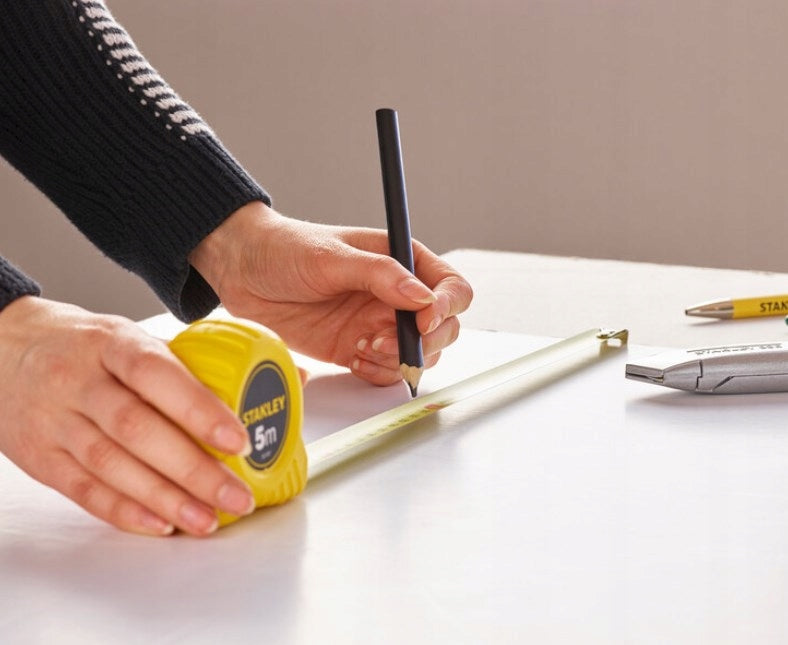 5M STANLEY ROLLING MEASURE, solid Length 5 m