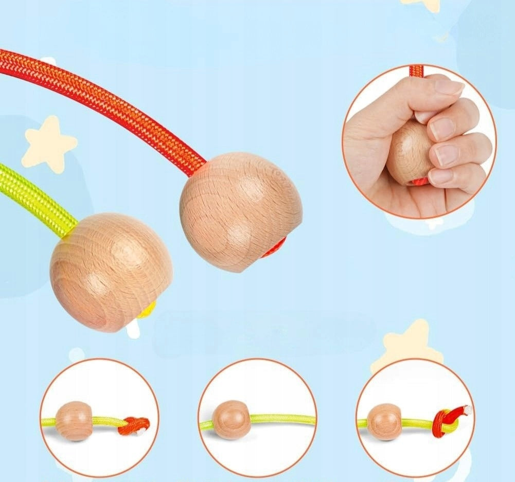 5M TRAINING JUMP ROPE FOR MANY PEOPLE COLORFUL JUMP ROPE FOR CHILDREN Model skakanka
