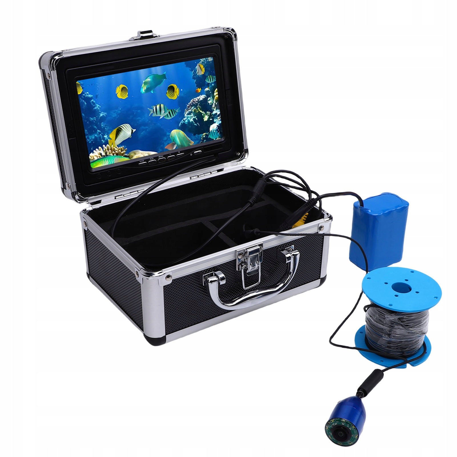 5MP 1080p HD Underwater Fishing Camera Kit 7 Inch UP Screen