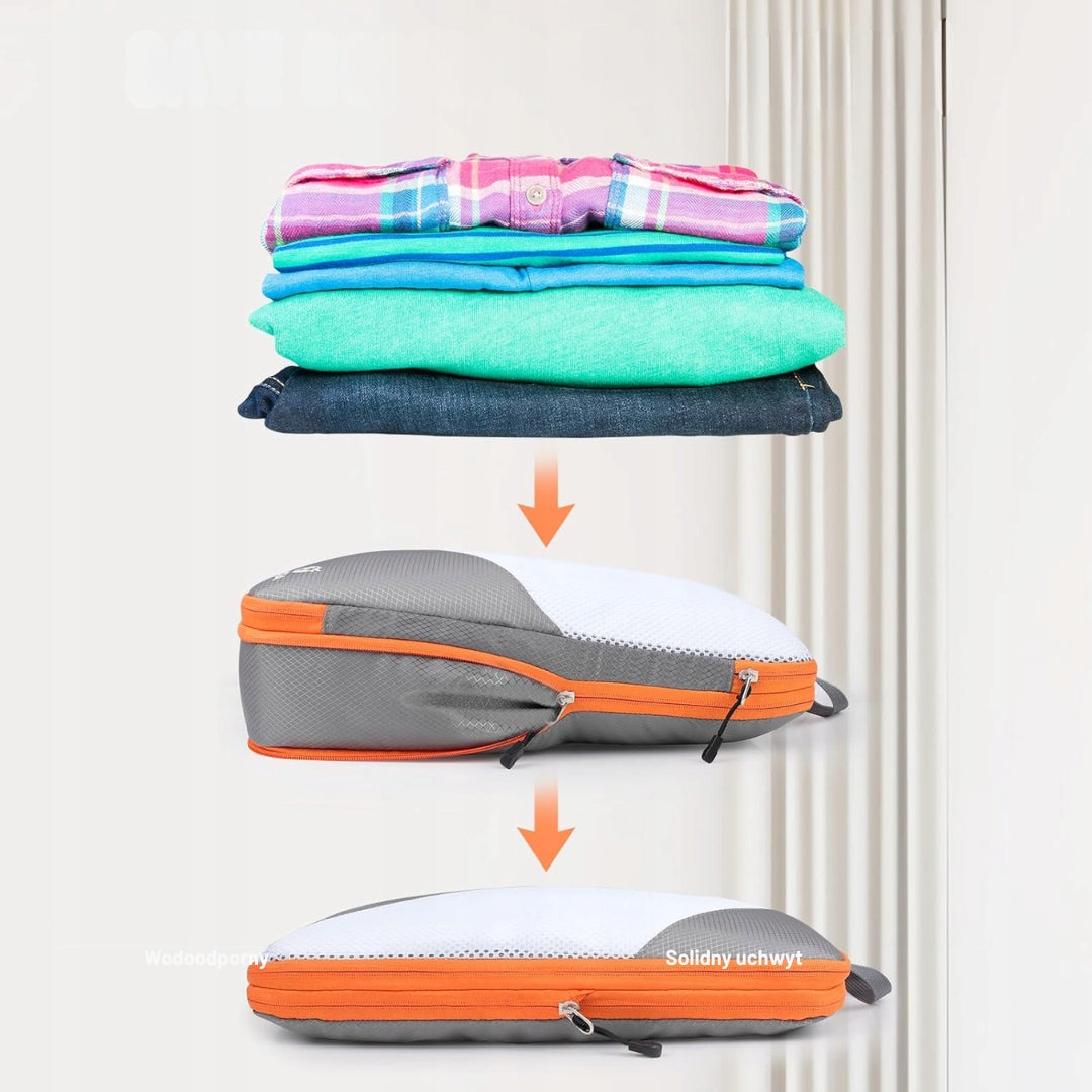 5PCS COMPRESSION ORGANIZERS FOR SUITCASE TRAVEL CUBES FOR PACKING BAGS Manufacturer code 2DVD1AX