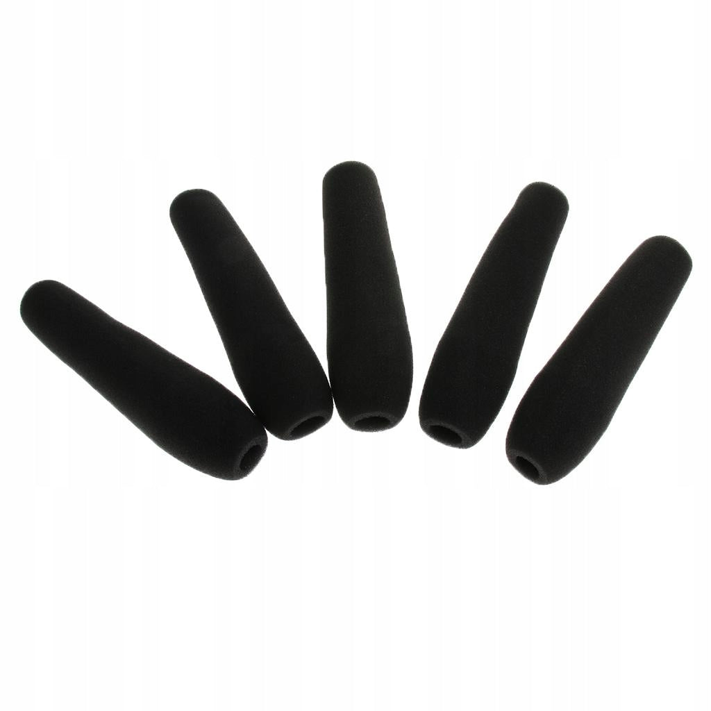 5PCS Microphone Cap Windscreen Cover Sponge for Interview Reporter TV