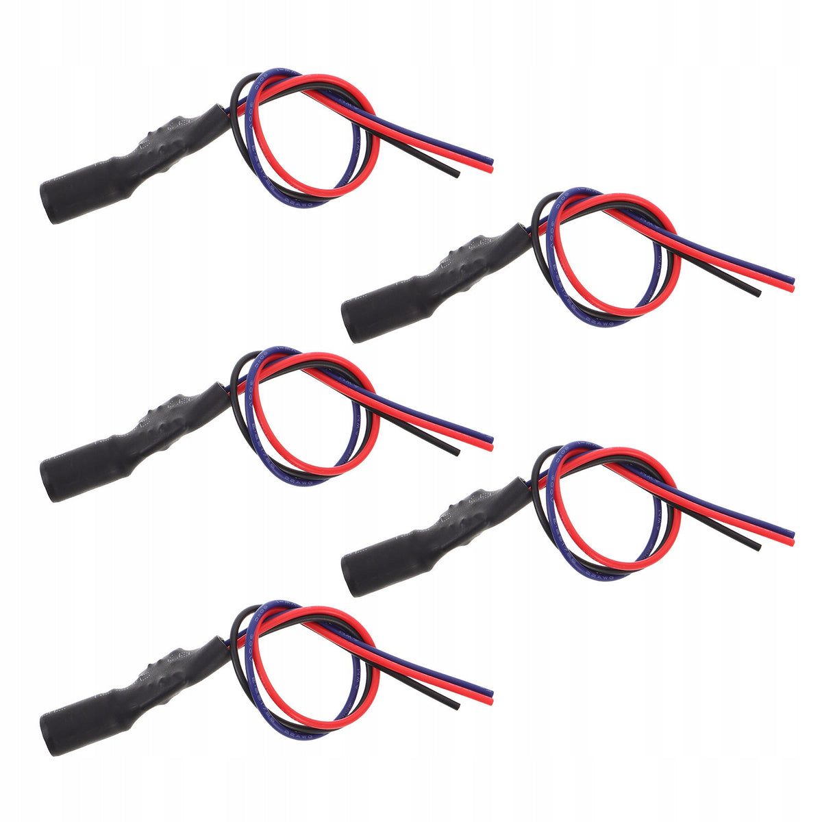 5Pcs Auto Reverse Camera Rectifier Cable with Signal Filter Technology Maximum amperage 1 A