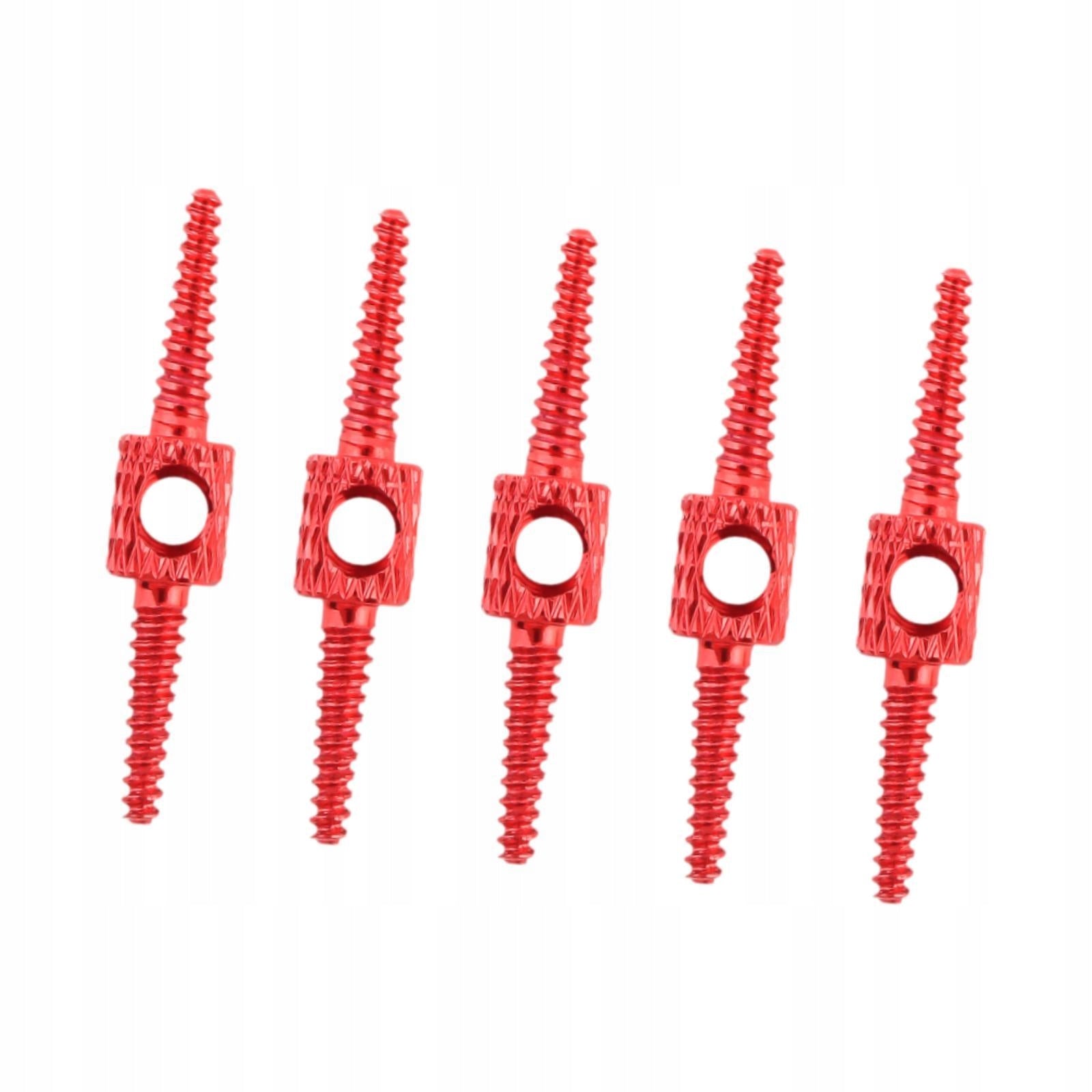 5Pcs Brake ing Cable Housing Oil Pipe Sturdy Aluminum Alloy Compact Red Model Hose Routing Tool
