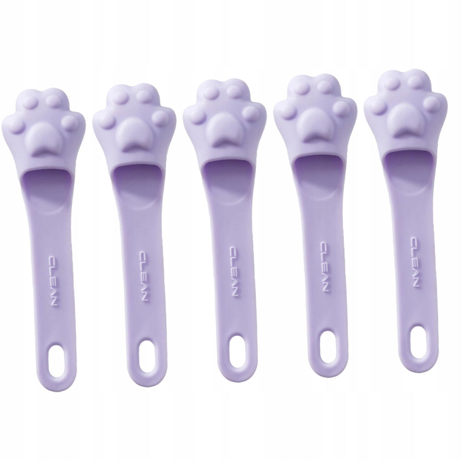 5Pcs Exfoliating Nose Brush Tool Set Nose Pore Wash Brush for Lip Violet