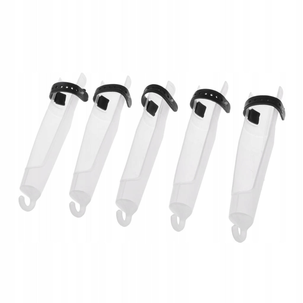 5Pcs Fishing Rod Cap Sea Rod Tip Protector Rod Pole Head Cover Sleeves 25#