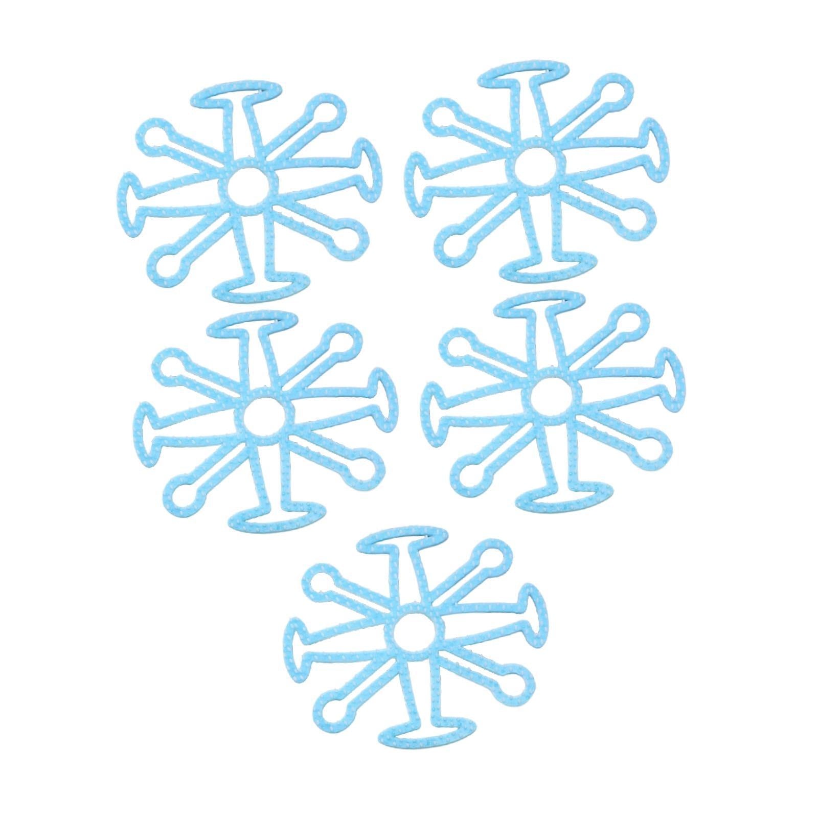 5Pcs Helmet Pads Universal Replacement Pads for Motorcycle Riding Blue