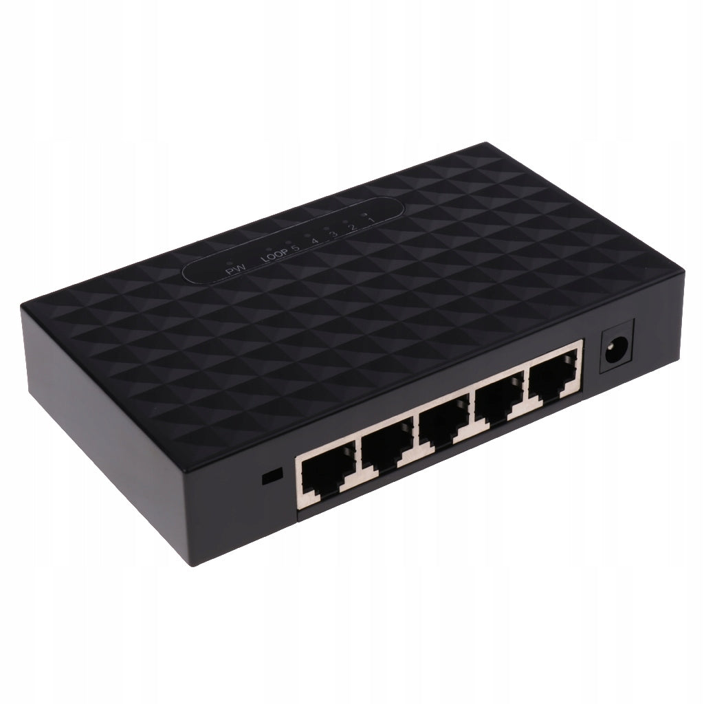 5Port 1000Mbps Gigabit Ethernet Switch Desktop Ethernet Hub