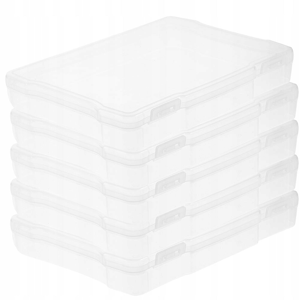 5SZT PLASTIKOWE POJEMNIKI DO PRZECHOWYWANIA ZDJĘĆ Model 1577506319998