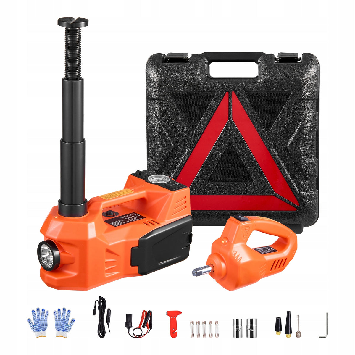 5T Electric Car Lift With Impact Wrench 15.5-44.5CM With Pump