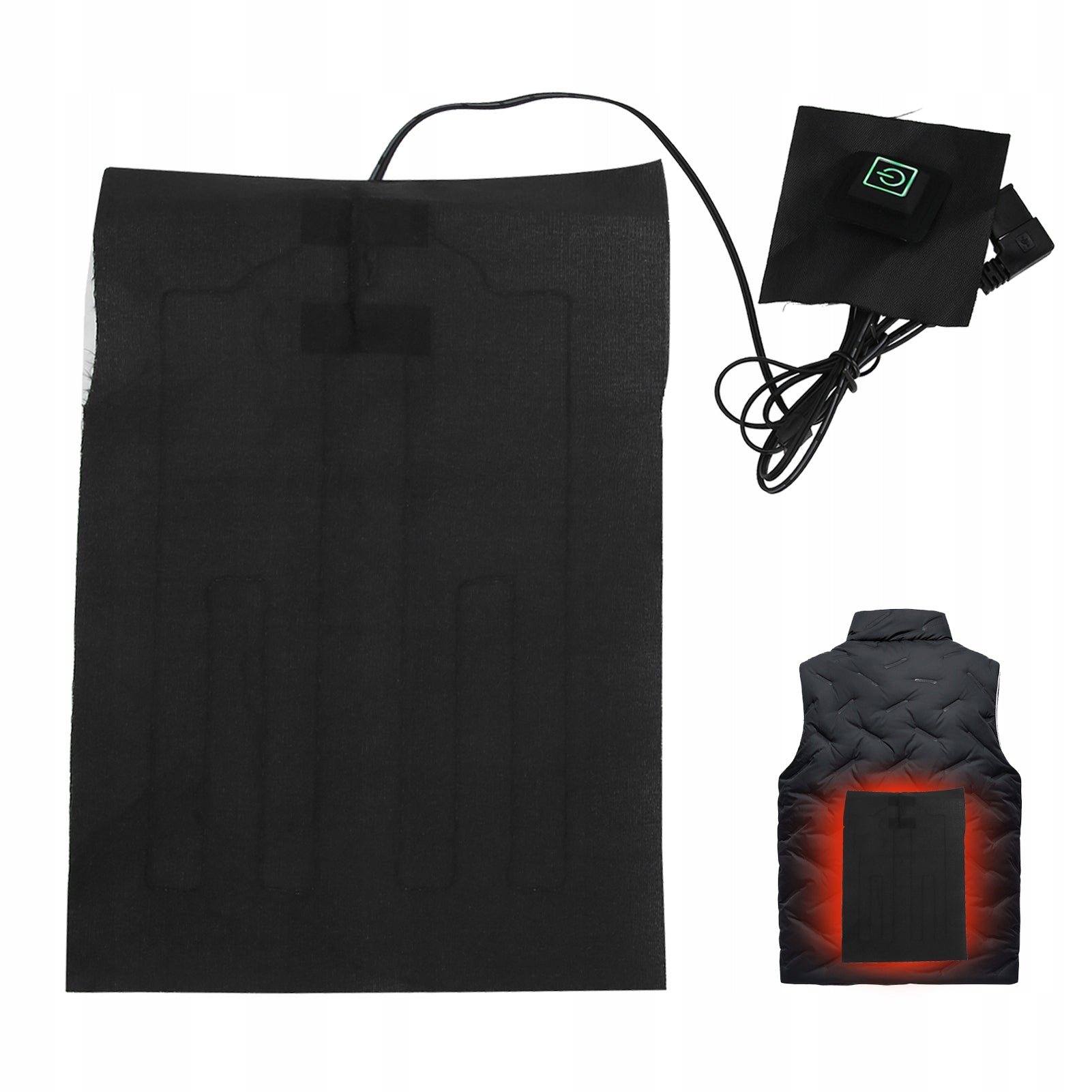 5V 2A ELECTRIC USB HEATING PAD Medical device no