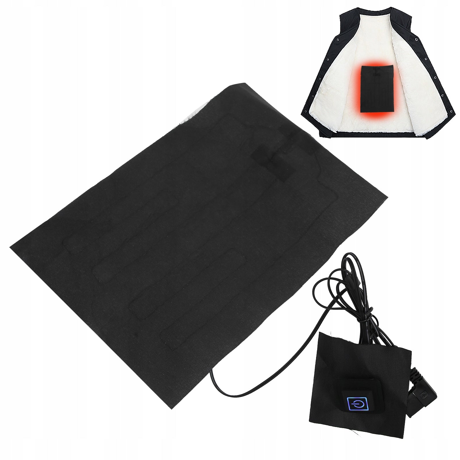 5V 2A ELECTRIC USB HEATING PAD Packaging status original