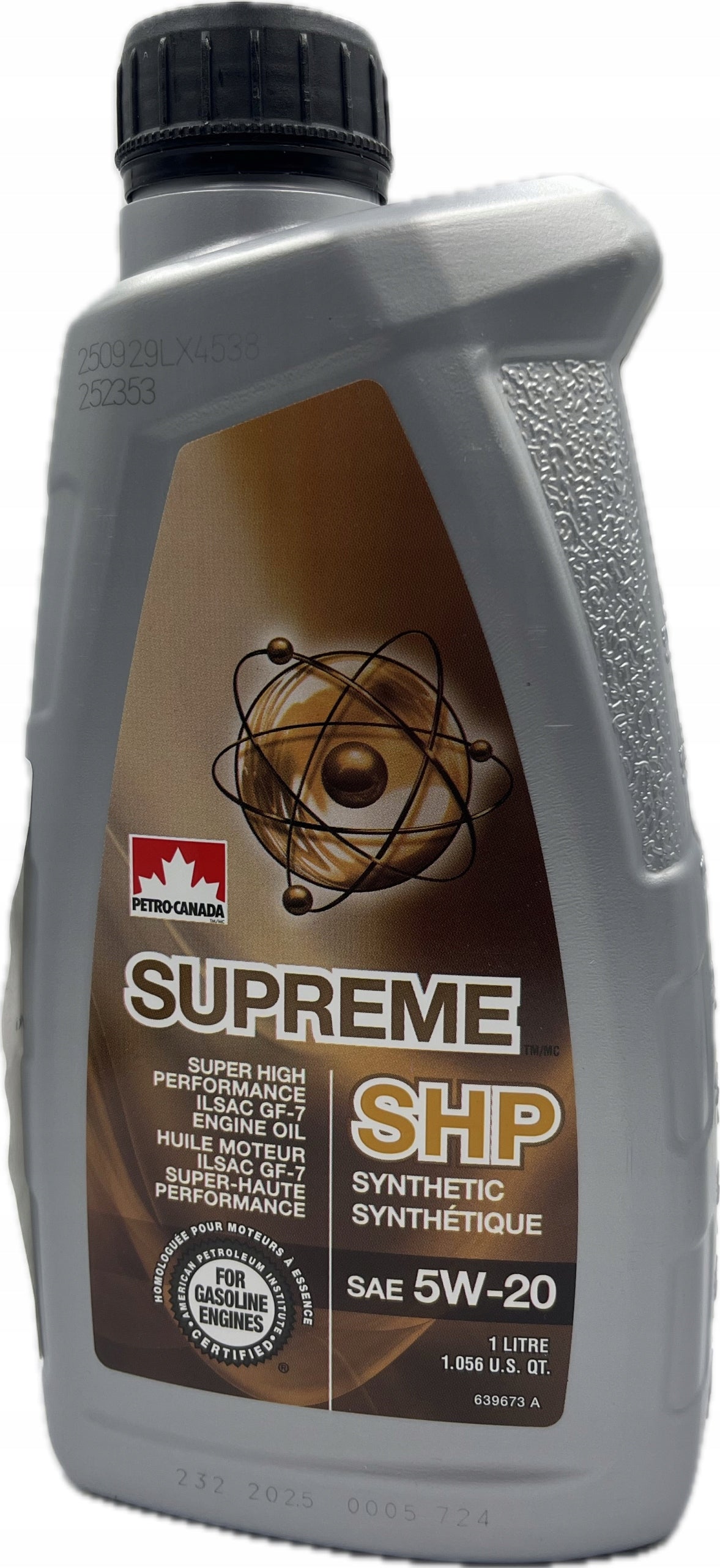 5W-20 1L Petro-Canada Supreme Synthetic SHP Engine Oil API SP / ILSAC GF-6A