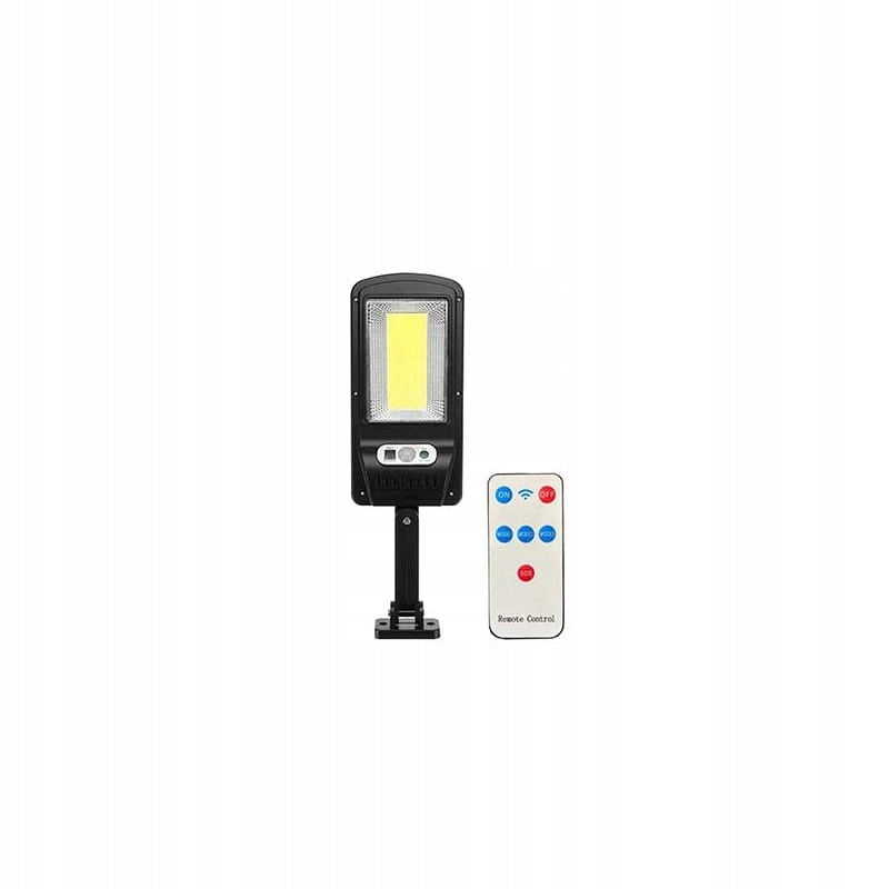 5W Outdoor Solar LED Lamp with Motion and Twilight Sensor + Remote Control