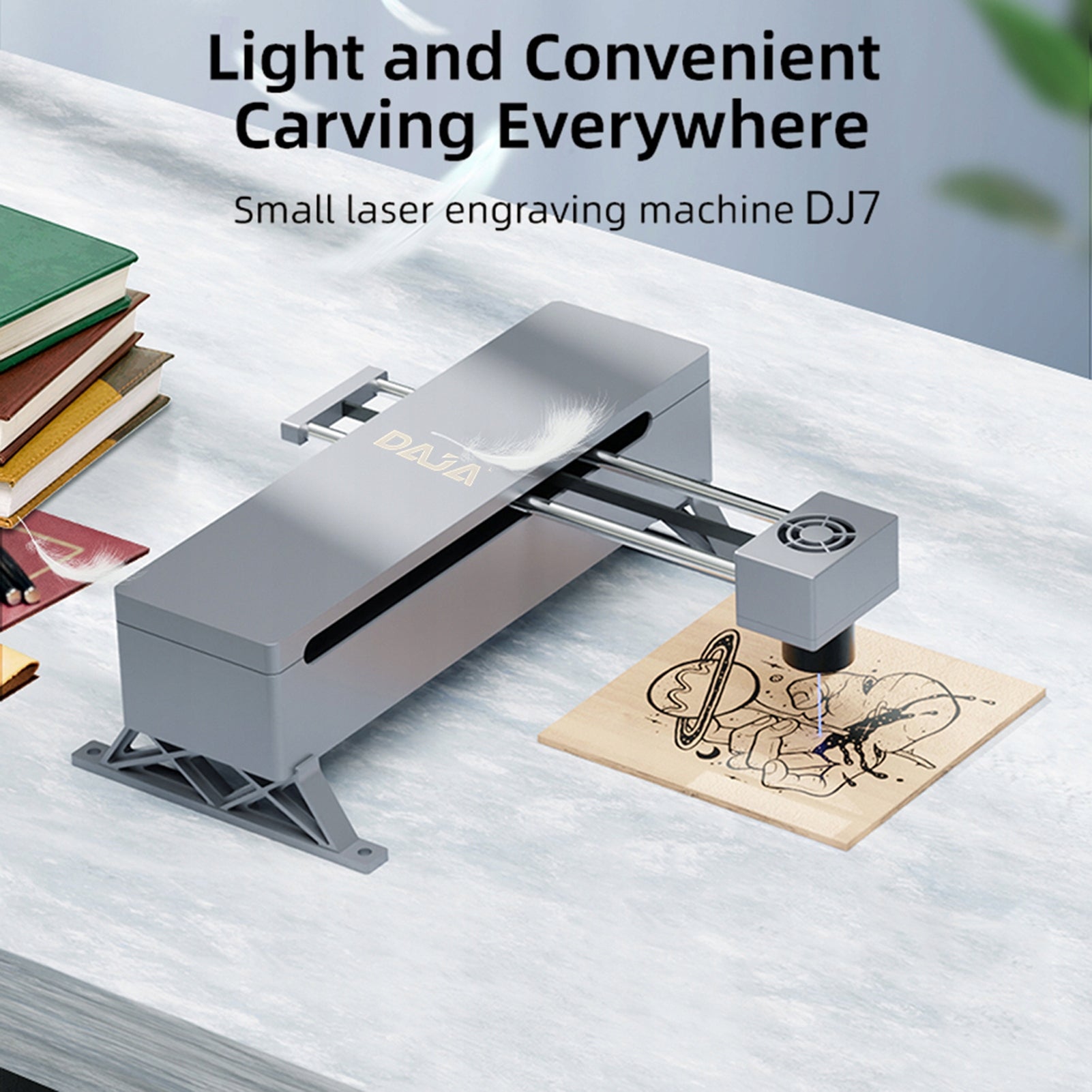 5W Semiconductor Desktop Engraving Kit Engraving Machine with MJ