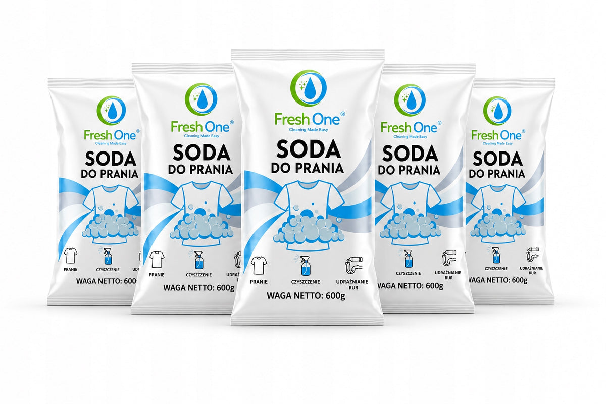 5X FreshOne Cleaning Made Easy Baking Soda for Cleaning 0,6 kg