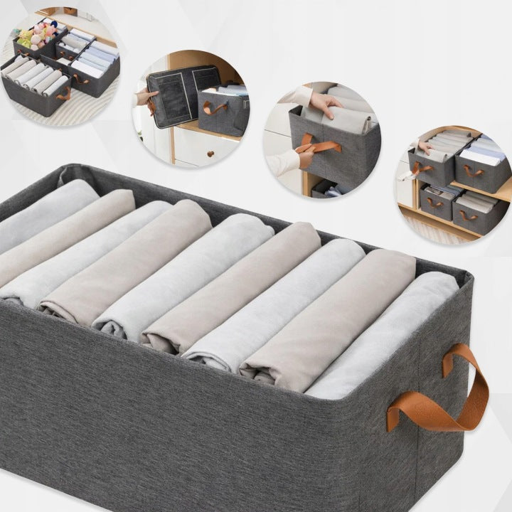 5X ORGANIZER LARGE FOR CLOSET DRAWERS FOR UNDERWEAR SOCKS CLOTHES SET Manufacturer code 5x ORGANIZER DO SZUFLADY ZESTAW MEMFLOW