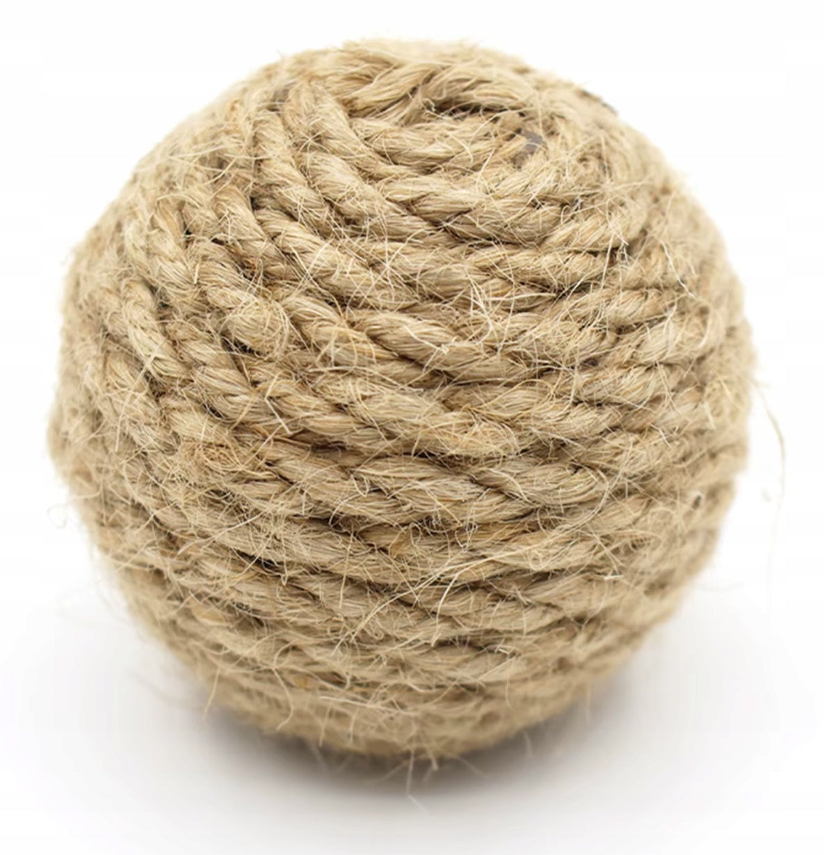 5X SET OF SISAL BALLS FOR CAT TOY CAT NATURAL RATTLE Brand DKM