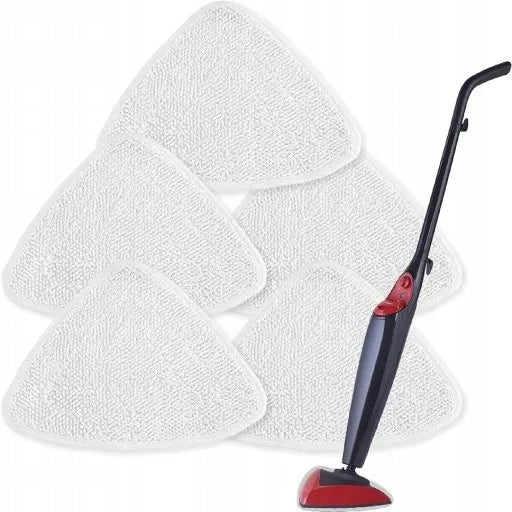5X STEAM/HOT STEAM MOP LINER PADS SPRAY MACHINE WASH Manufacturer code By-Beauty