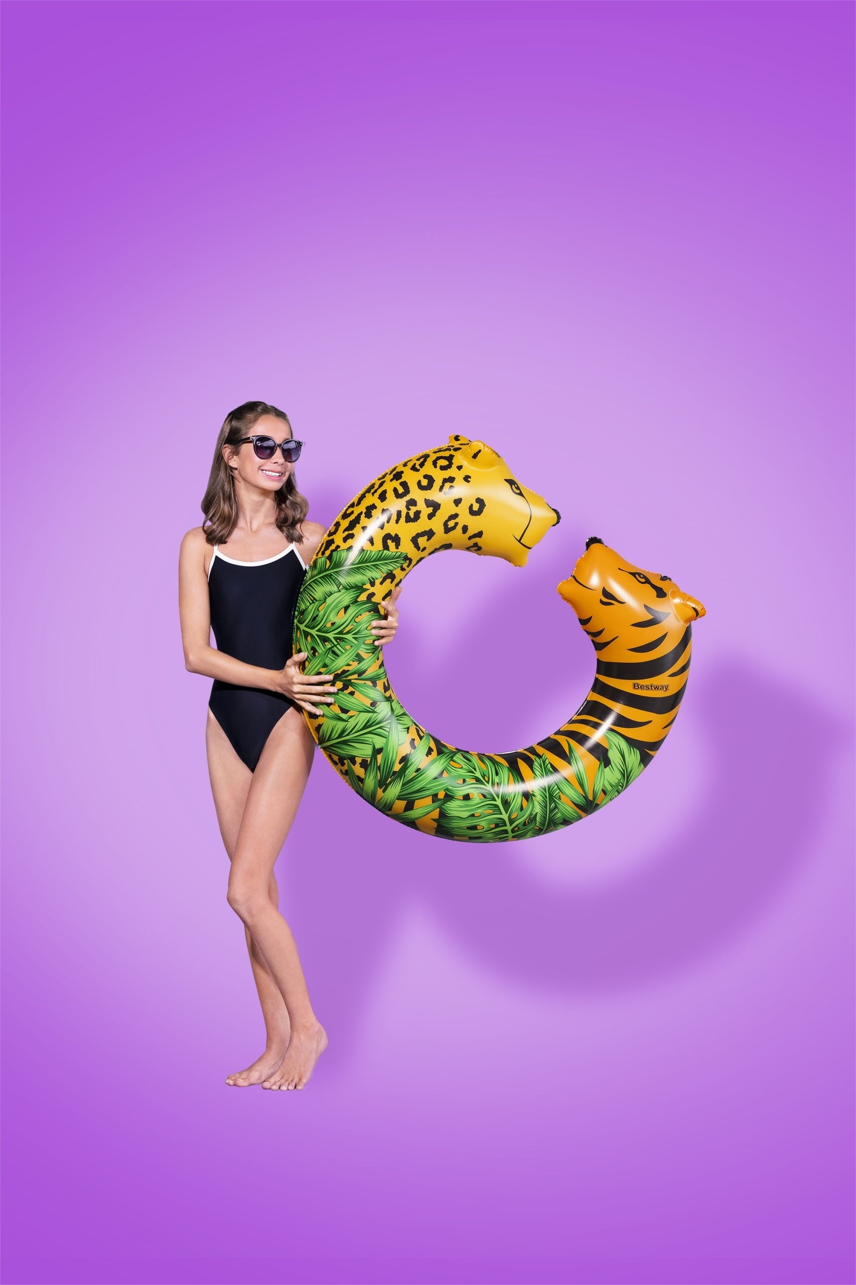 Pripučiamas ratas BESTWAY 36360 Jungle Dreams